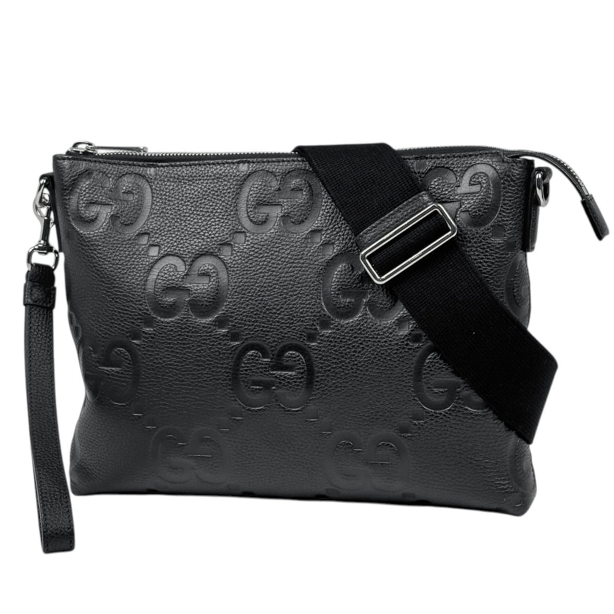 Gucci Black Leather Shoulder Bag (Pre-Owned)