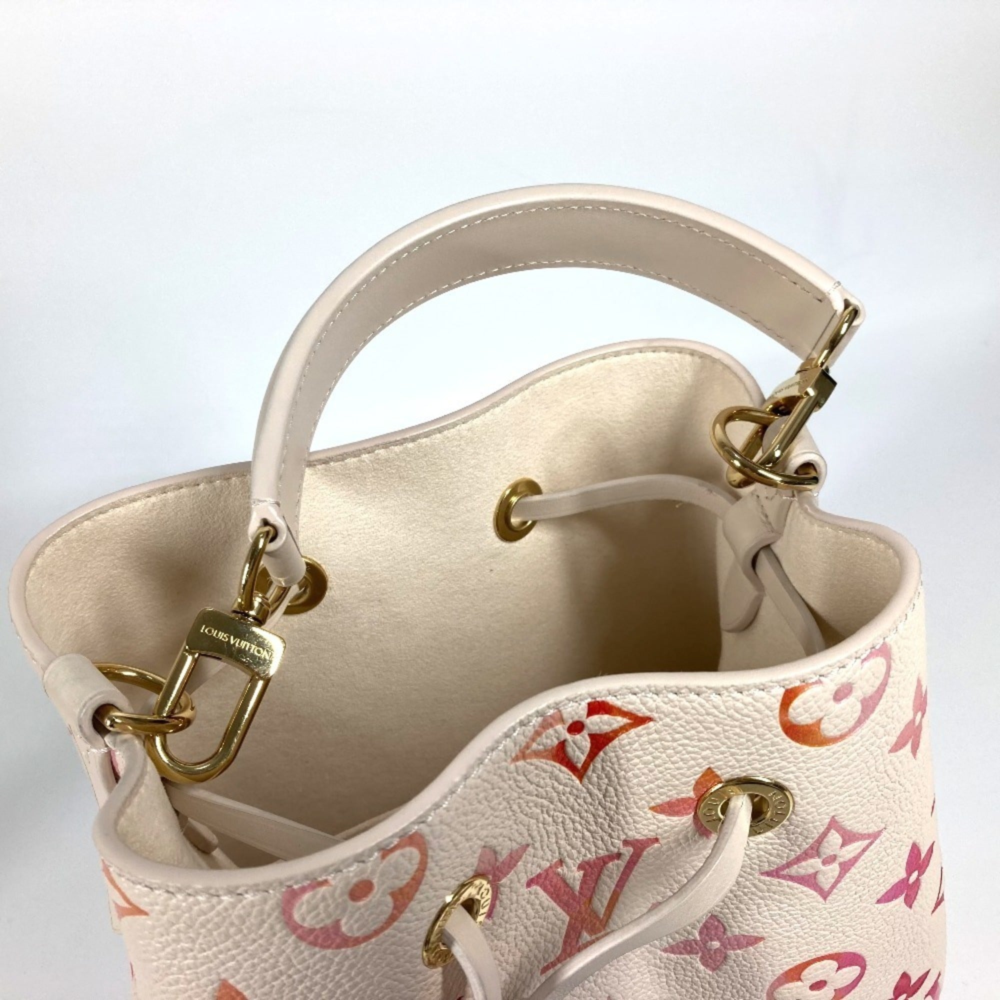 Louis Vuitton Pink Monogram Empreinte Handbag Shoulder Bag Tote Bag (Pre-Owned)