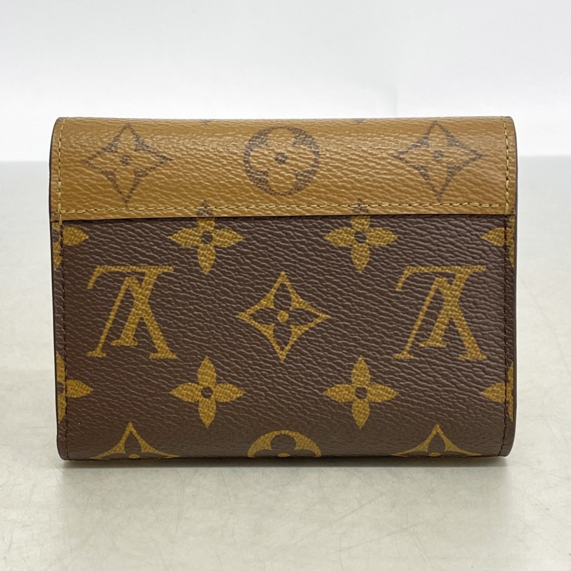 Louis Vuitton Brown Wallet (Tri-Fold) (Pre-Owned)