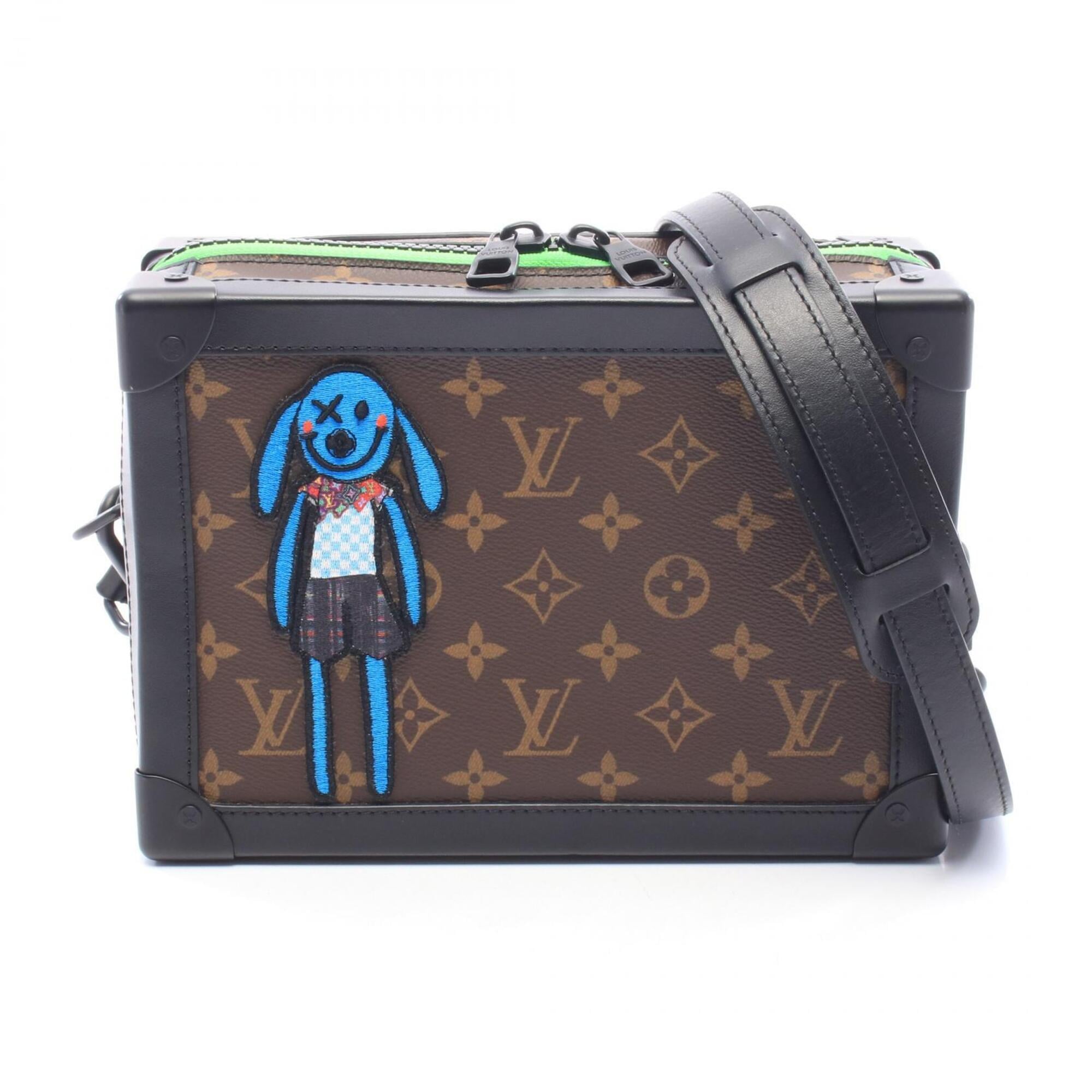 Louis Vuitton Black Brown Multi-Color Monogram Pvc Leather Handbag Shoulder Bag (Pre-Owned)