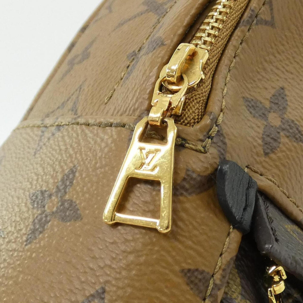 Louis Vuitton Marron Monogram Reverse Coated Canvas Backpack (Pre-Owned)