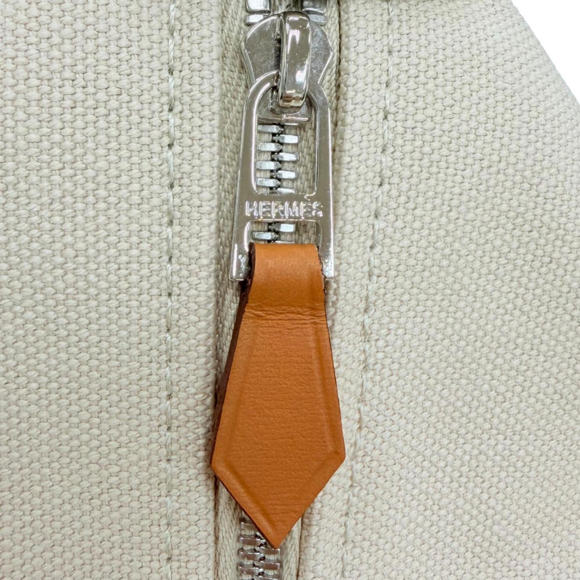 Hermes Natural Cotton Handbag (Pre-Owned)