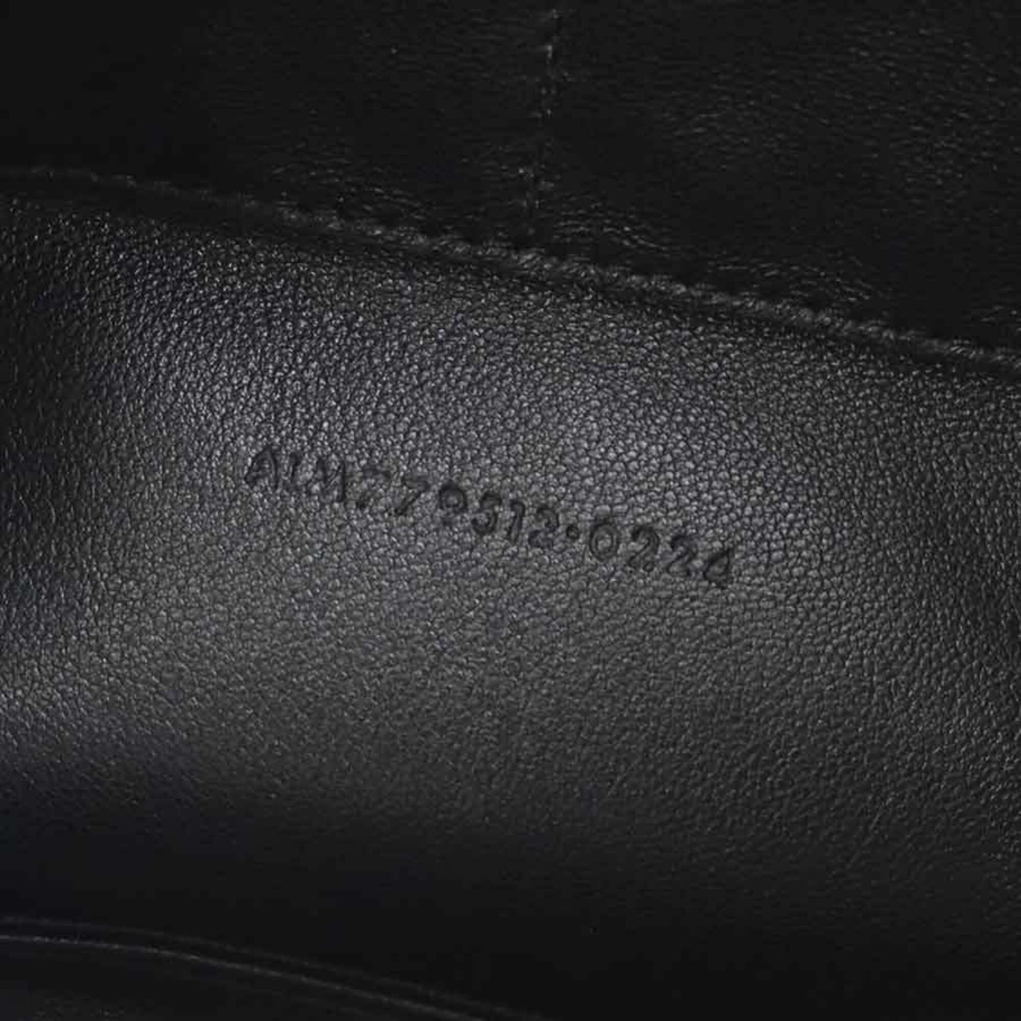 Saint Laurent Black Leather Clutch Bag (Pre-Owned)