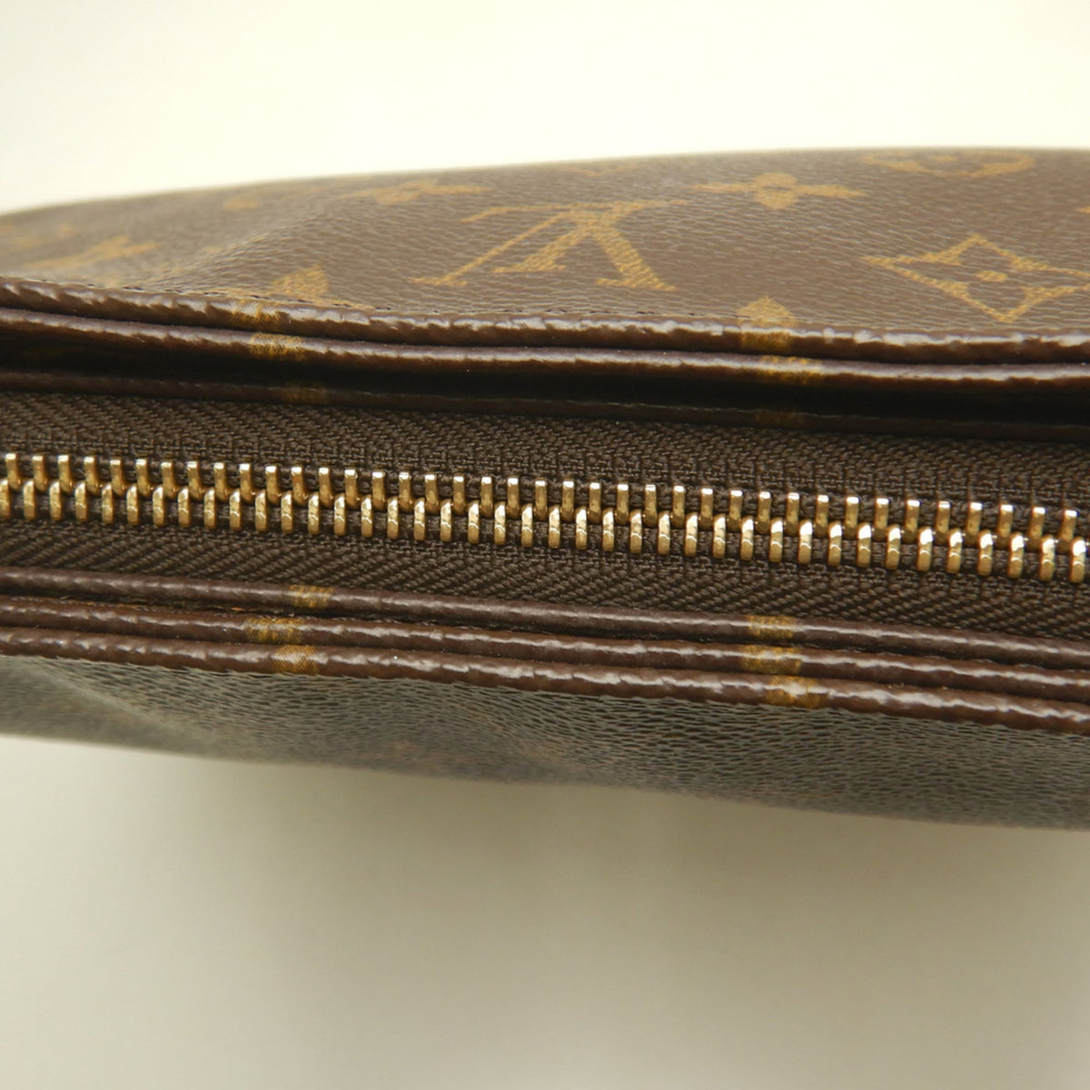 Louis Vuitton Brown Monogram Canvas Shoulder Bag Tote Bag (Pre-Owned)