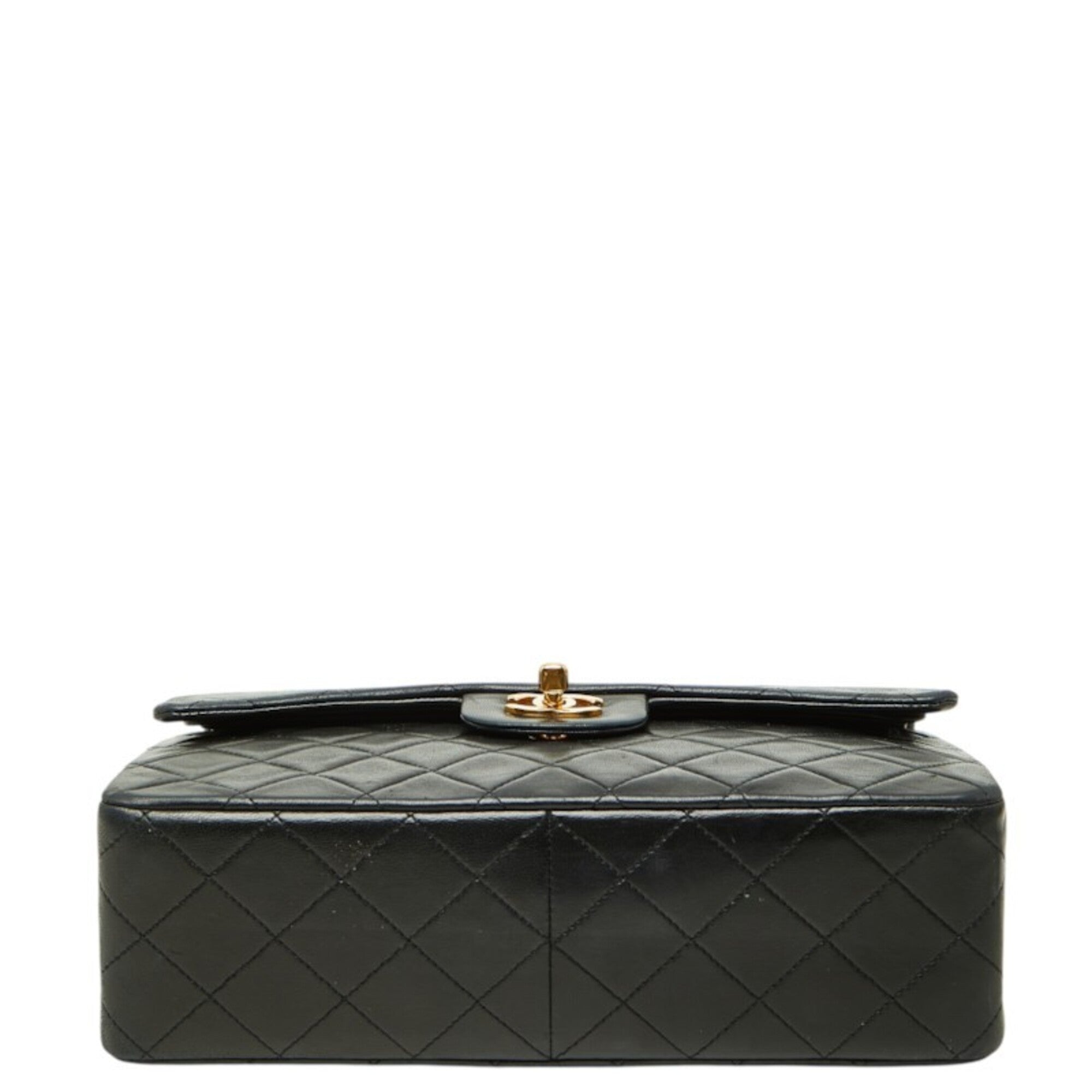 Chanel Black Leather Shoulder Bag (Pre-Owned)