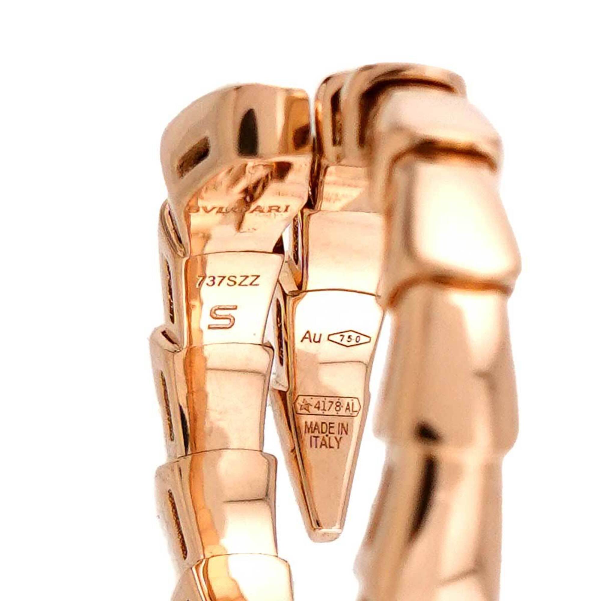 Bvlgari Pink Gold Pink Gold (18K) Band Ring (Pre-Owned)