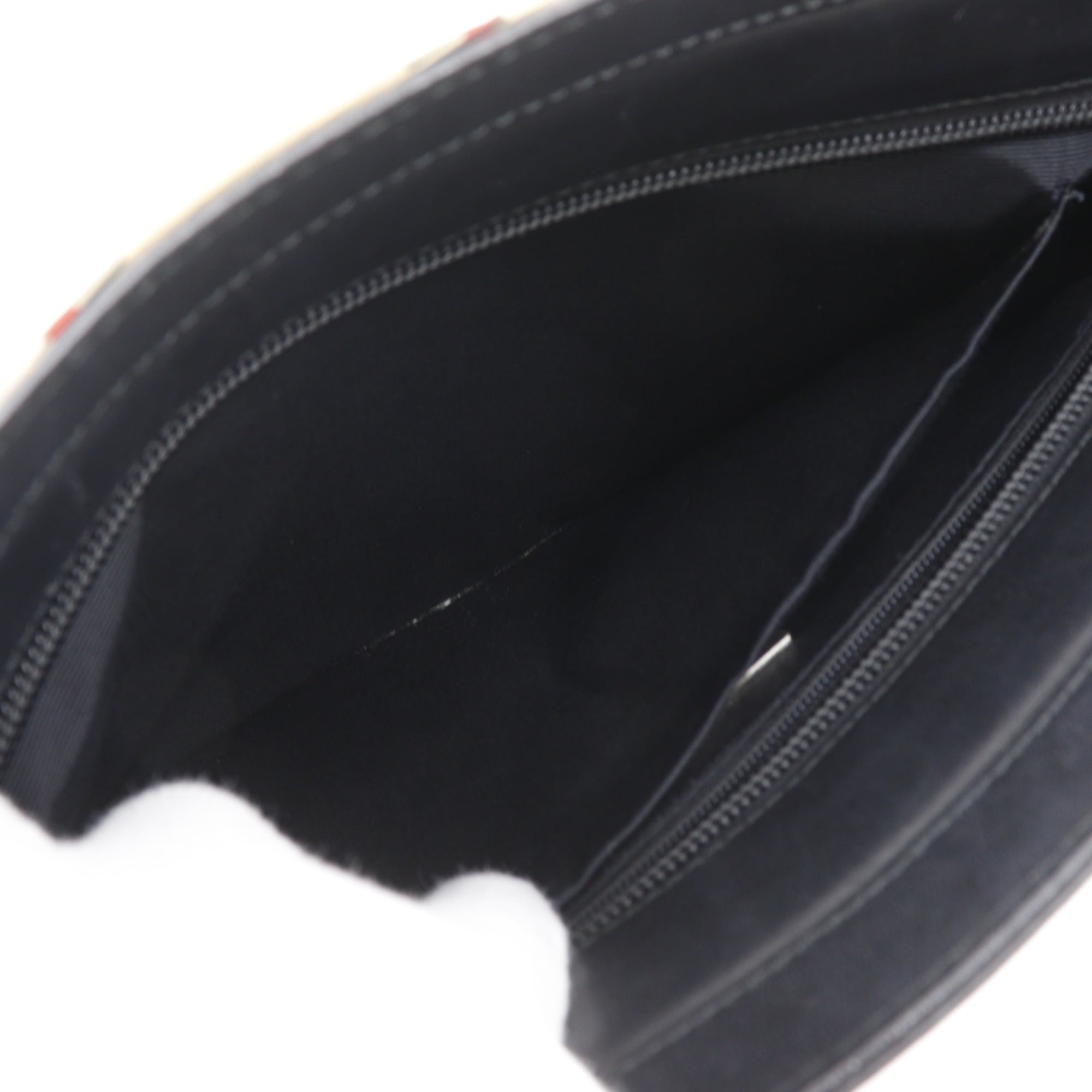 Burberry Black Leather Nylon Canvas Tote Bag (Pre-Owned)