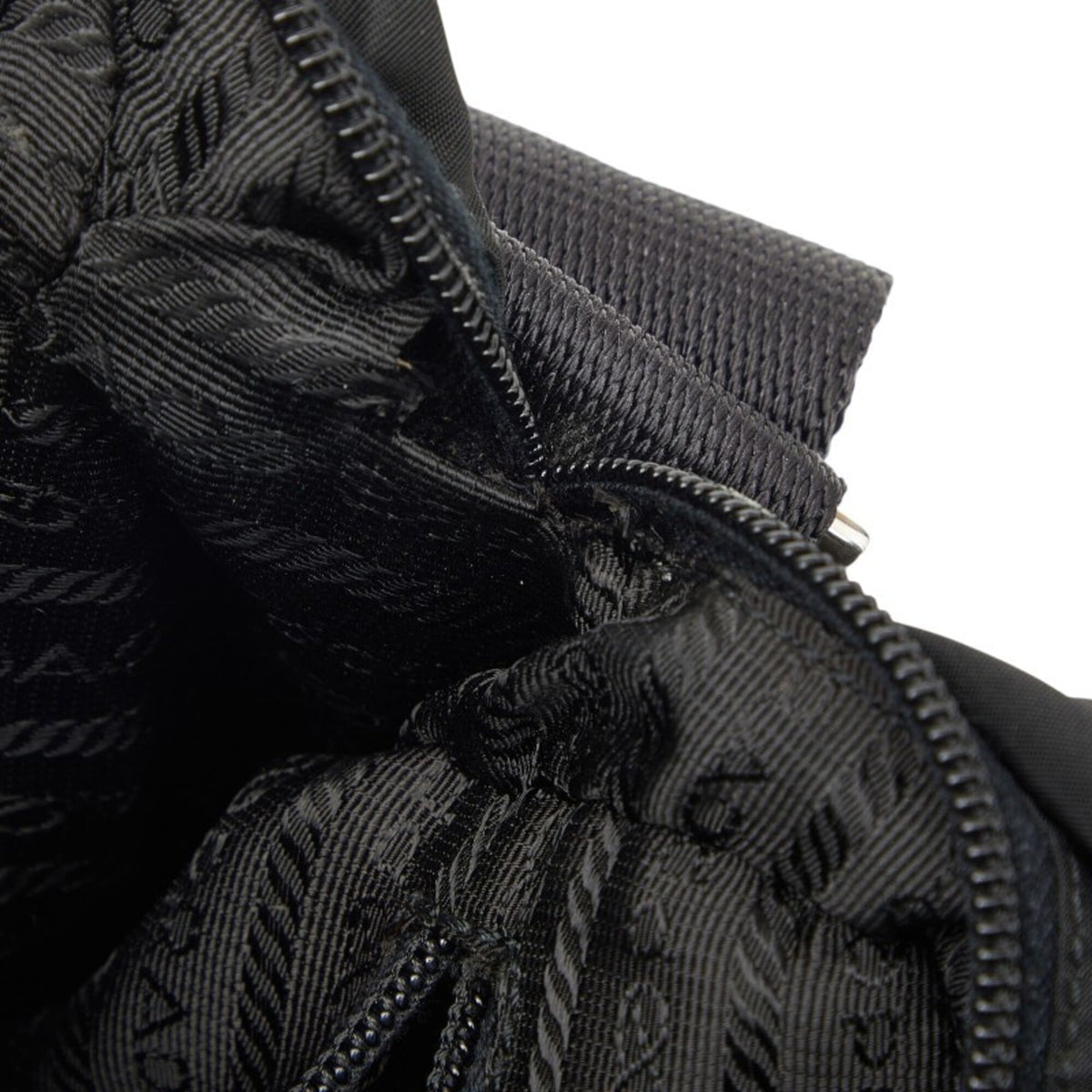 Prada Black Nylon Shoulder Bag (Pre-Owned)