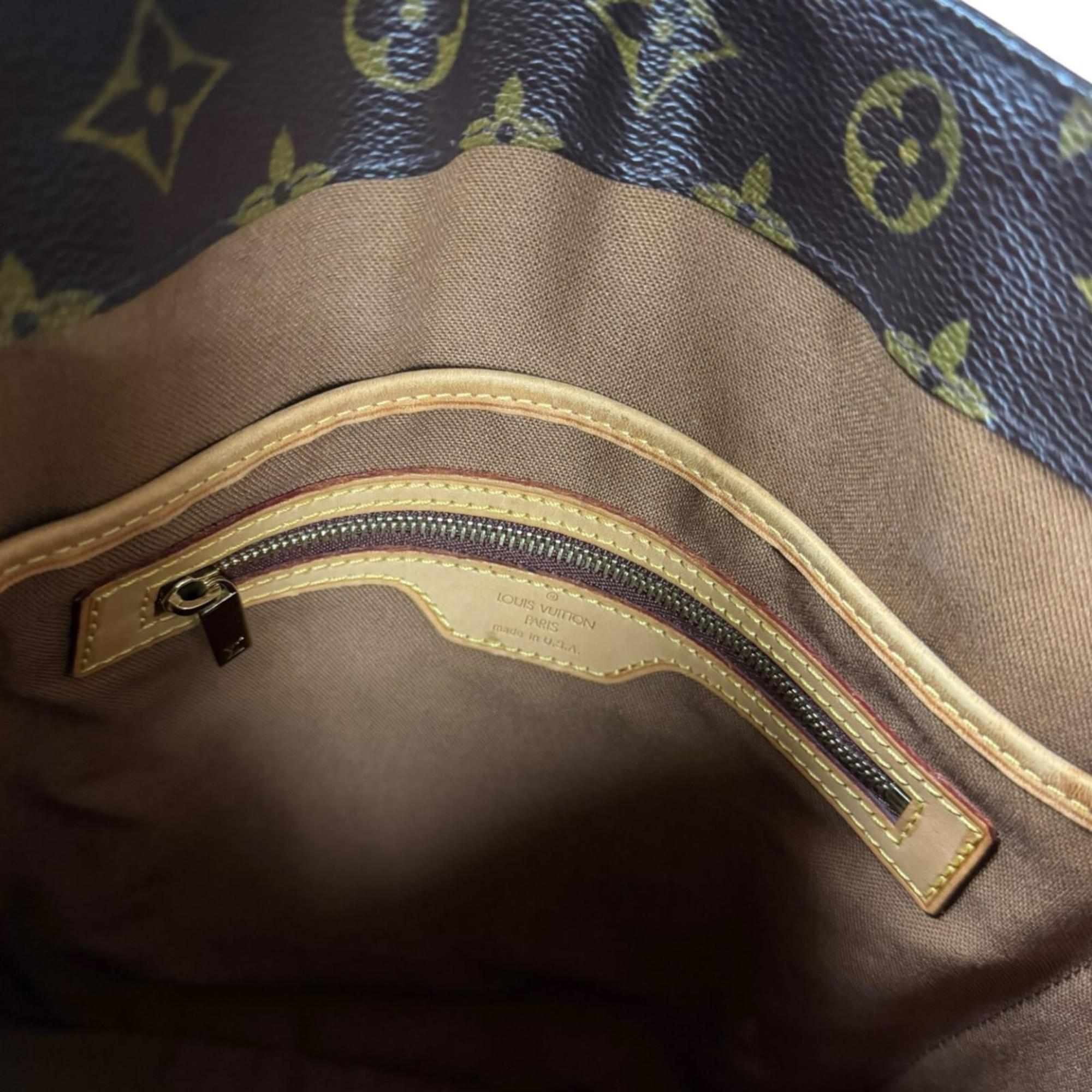 Louis Vuitton Brown Monogram Canvas Tote Bag (Pre-Owned)