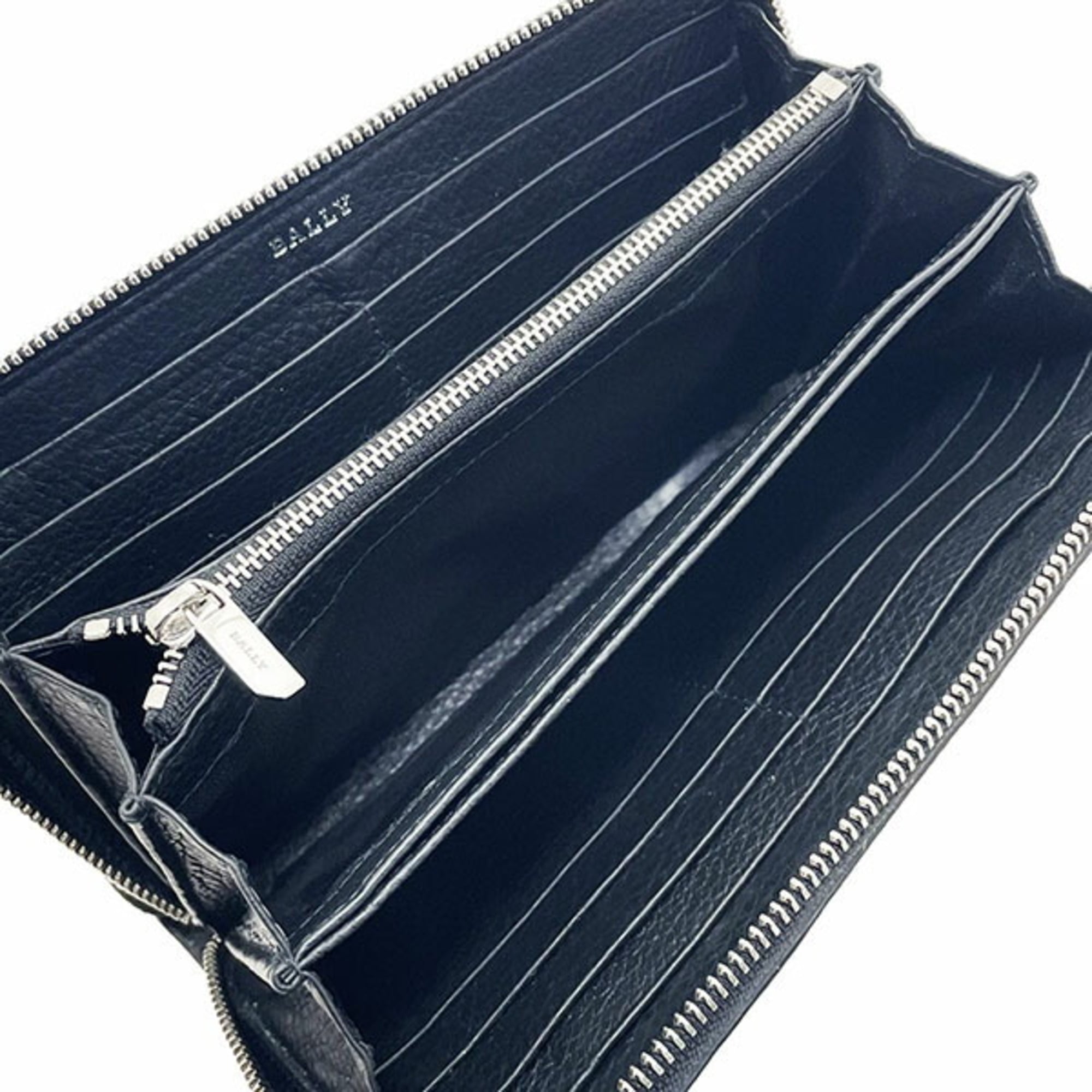 Bally Black Leather Coin Purse/Coin Case (Pre-Owned)