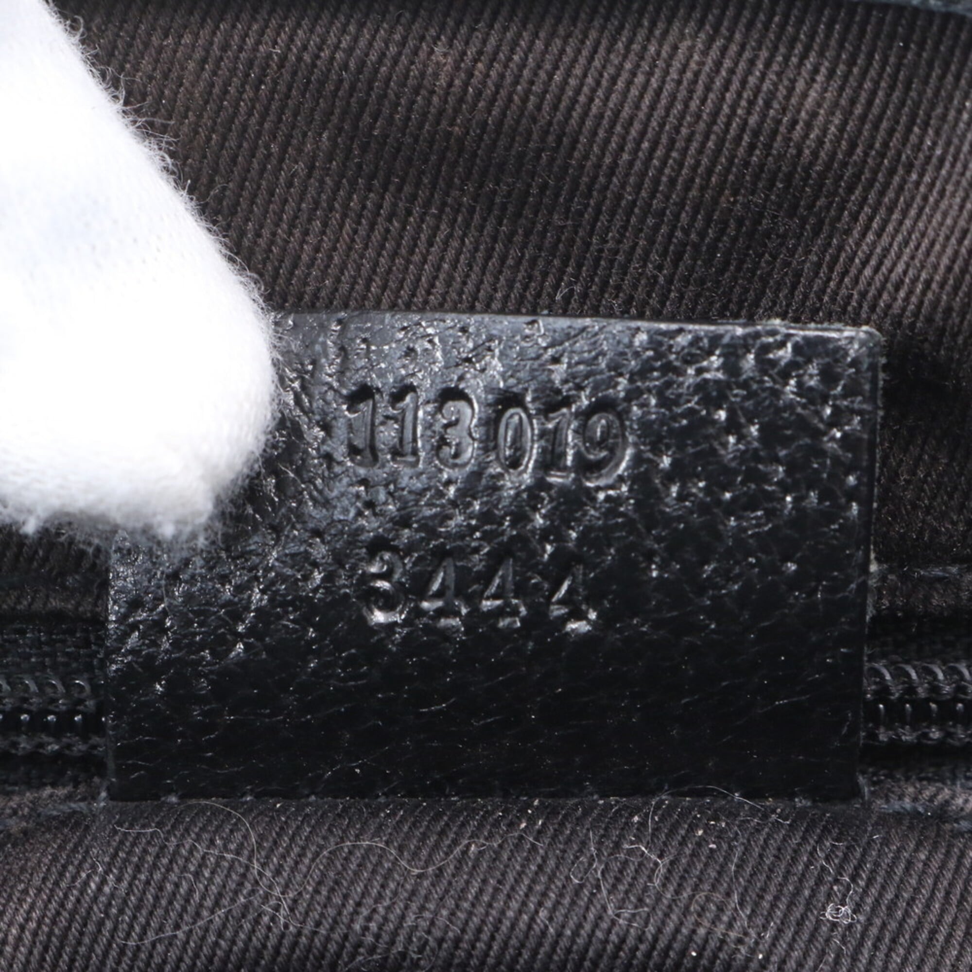 Gucci Gg Canvas Black Gg Canvas Handbag Tote Bag (Pre-Owned)