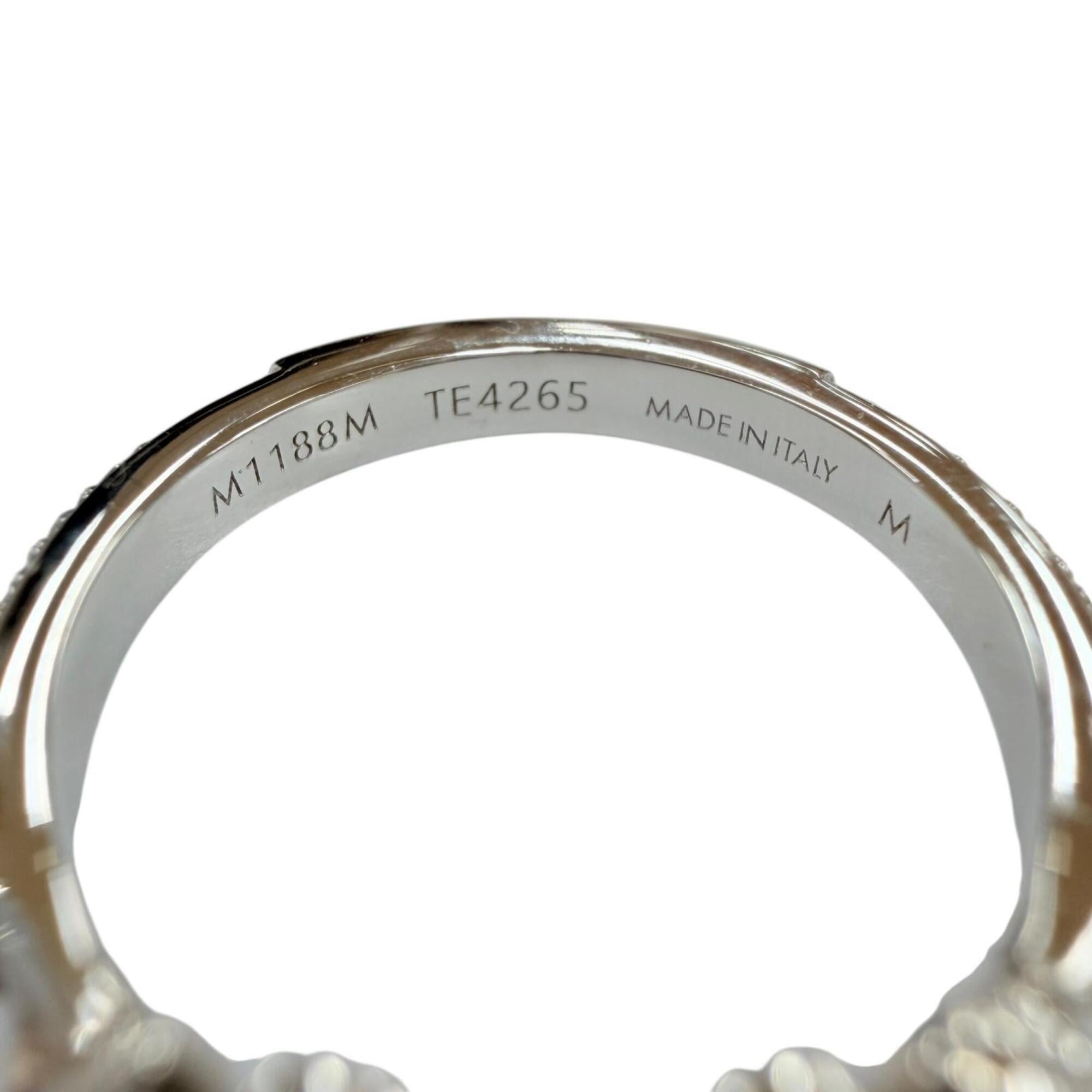Louis Vuitton Silver Band Ring (Pre-Owned)