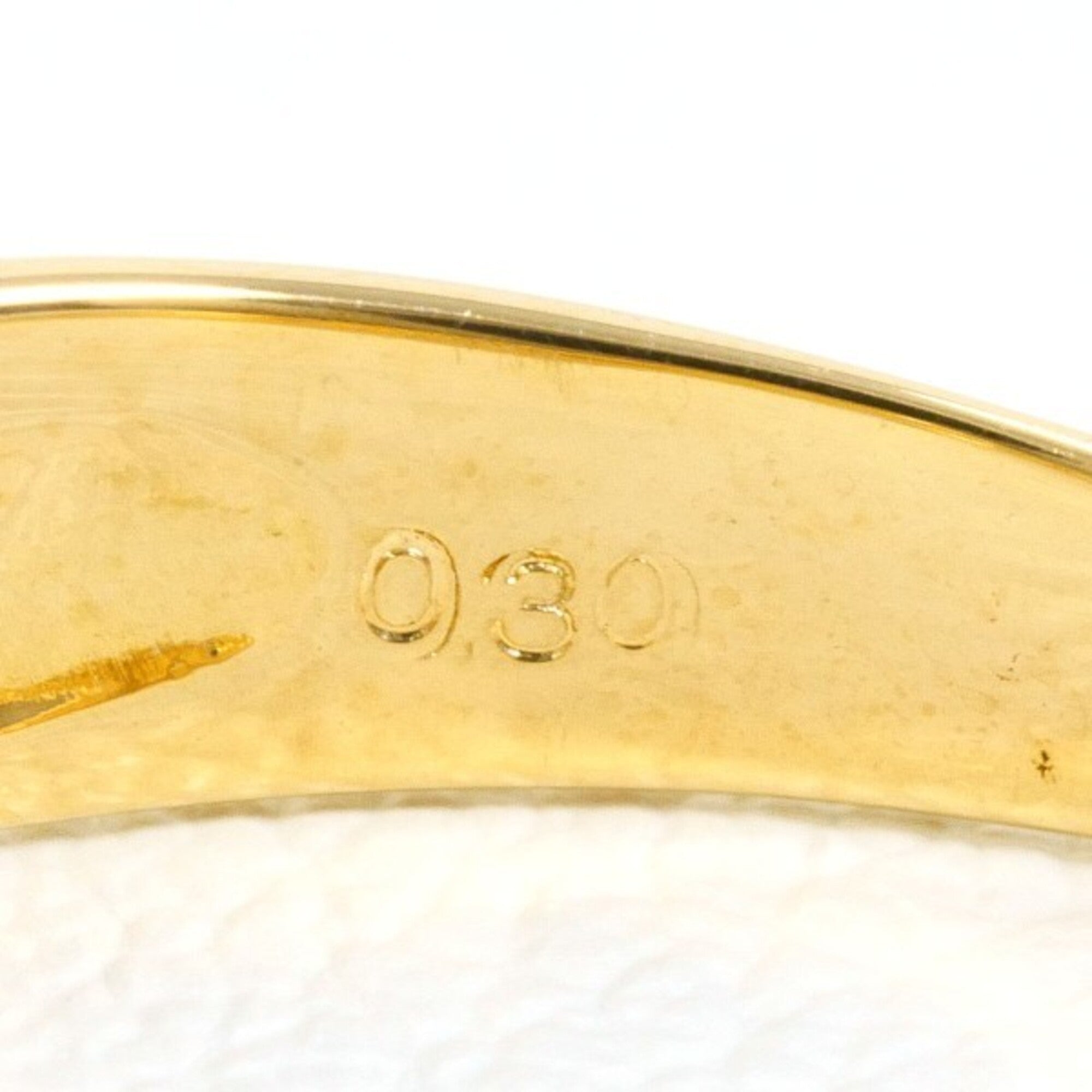 Unbranded Platinum Yellow Gold Yellow Gold (18K) Platinum 900 Band Ring (Pre-Owned)