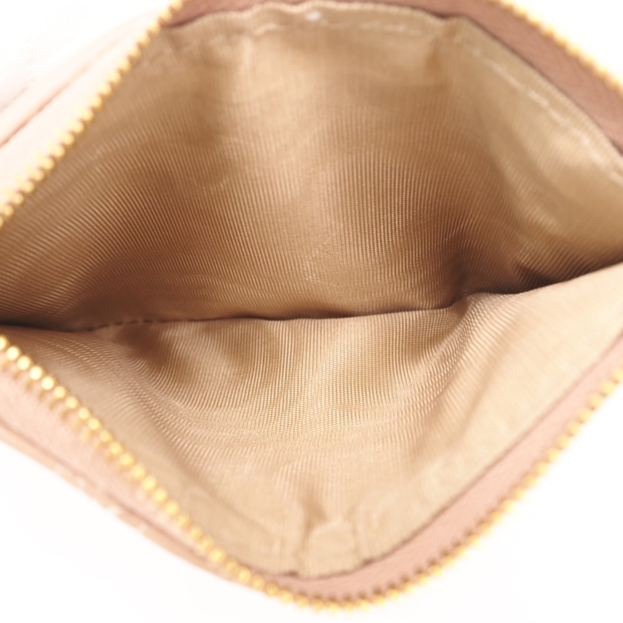 Christian Dior Pink Beige Leather Wallet (Bi-Fold) (Pre-Owned)