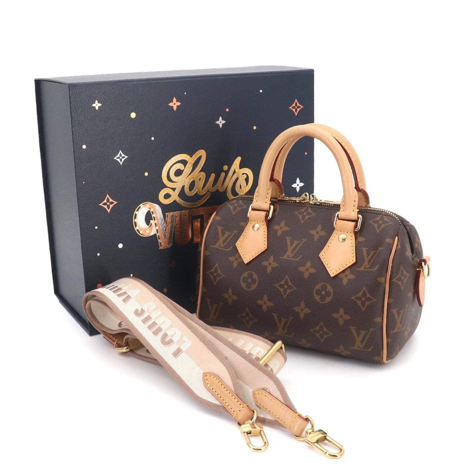 Louis Vuitton Beige Monogram Monogram Handbag Shoulder Bag (Pre-Owned)