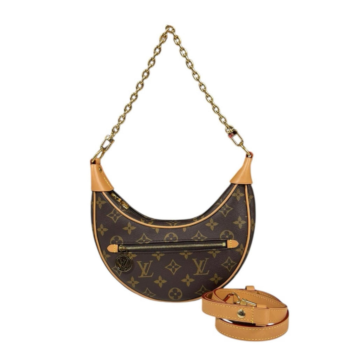 Louis Vuitton Brown Monogram Monogram Shoulder Bag (Pre-Owned)