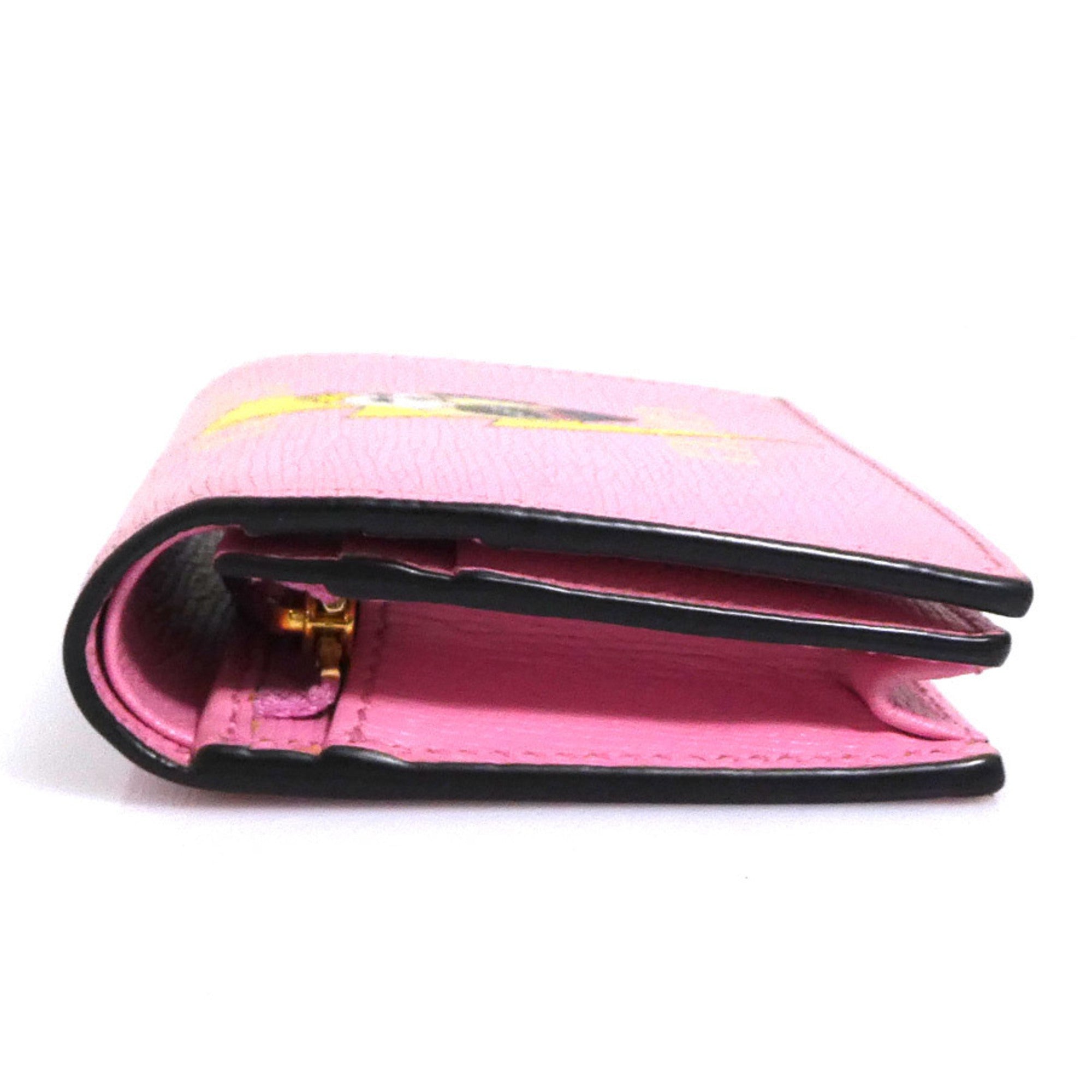 Gucci Pink Leather Wallet (Bi-Fold) (Pre-Owned)