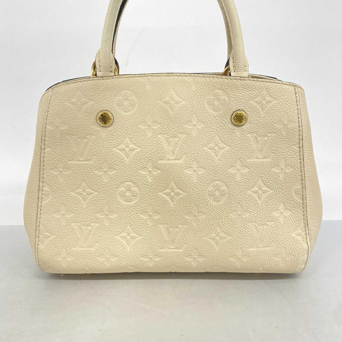 Louis Vuitton Cream Handbag (Pre-Owned)