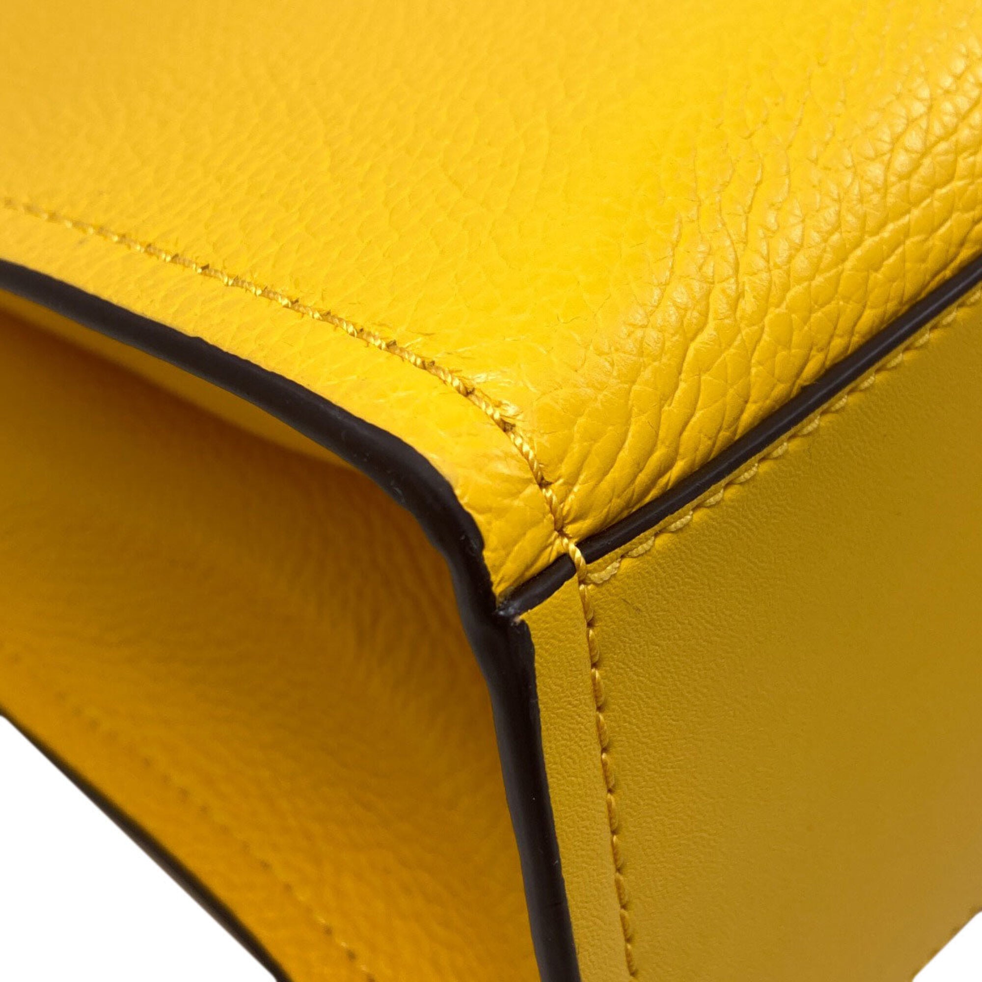 Michael Kors Yellow Leather Handbag (Pre-Owned)