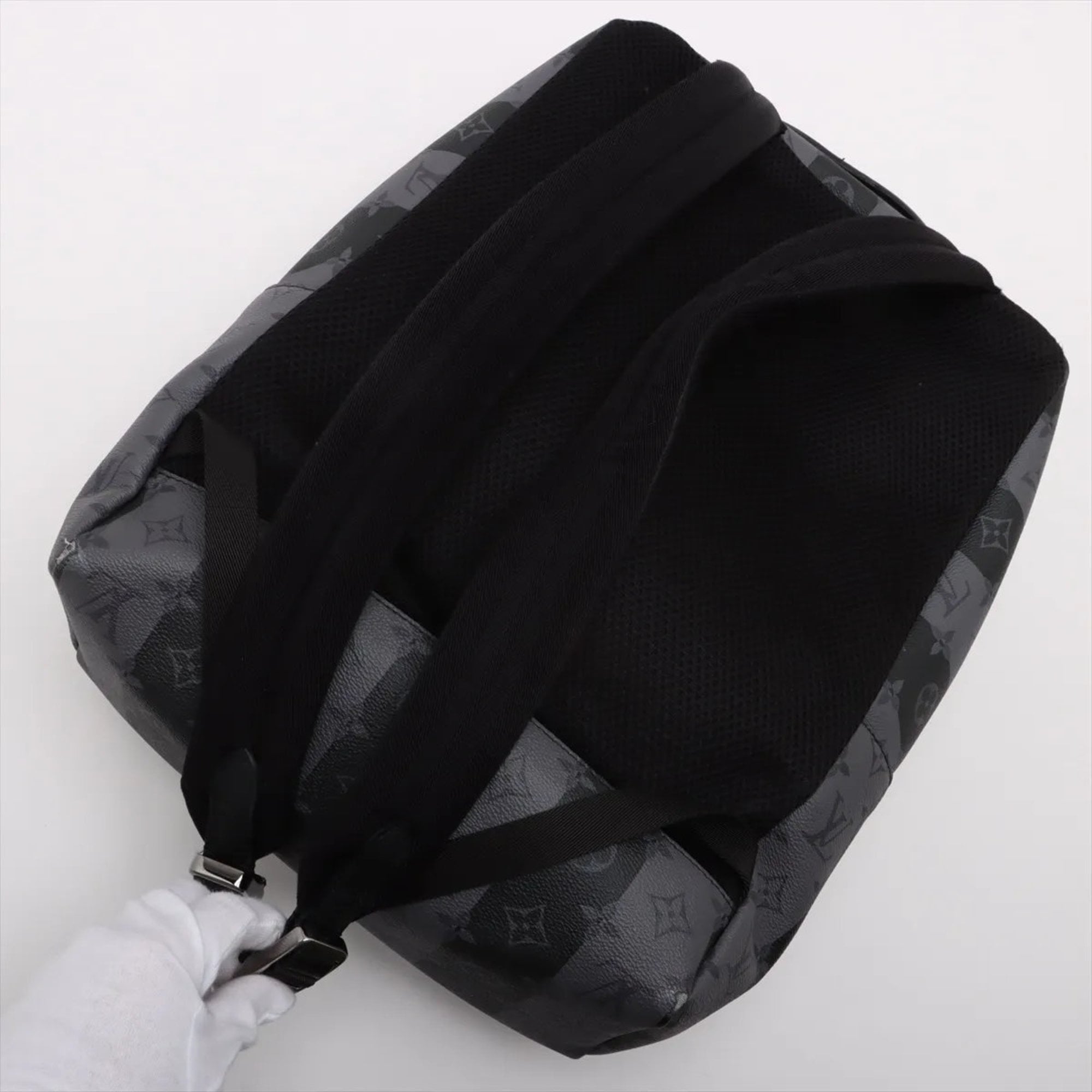 Louis Vuitton Monogram Gray Monogram Backpack (Pre-Owned)