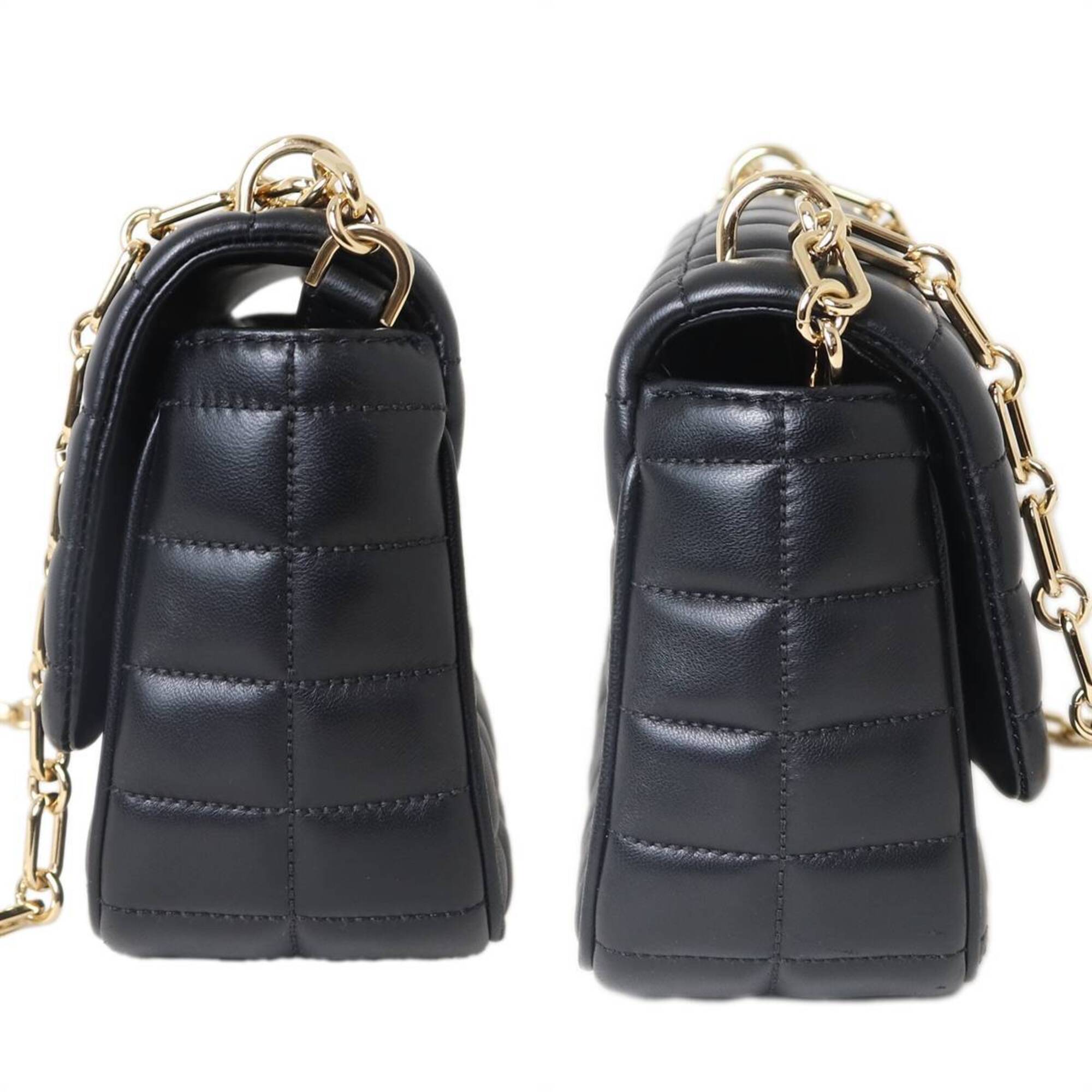 Michael Kors Black Leather Shoulder Bag (Pre-Owned)