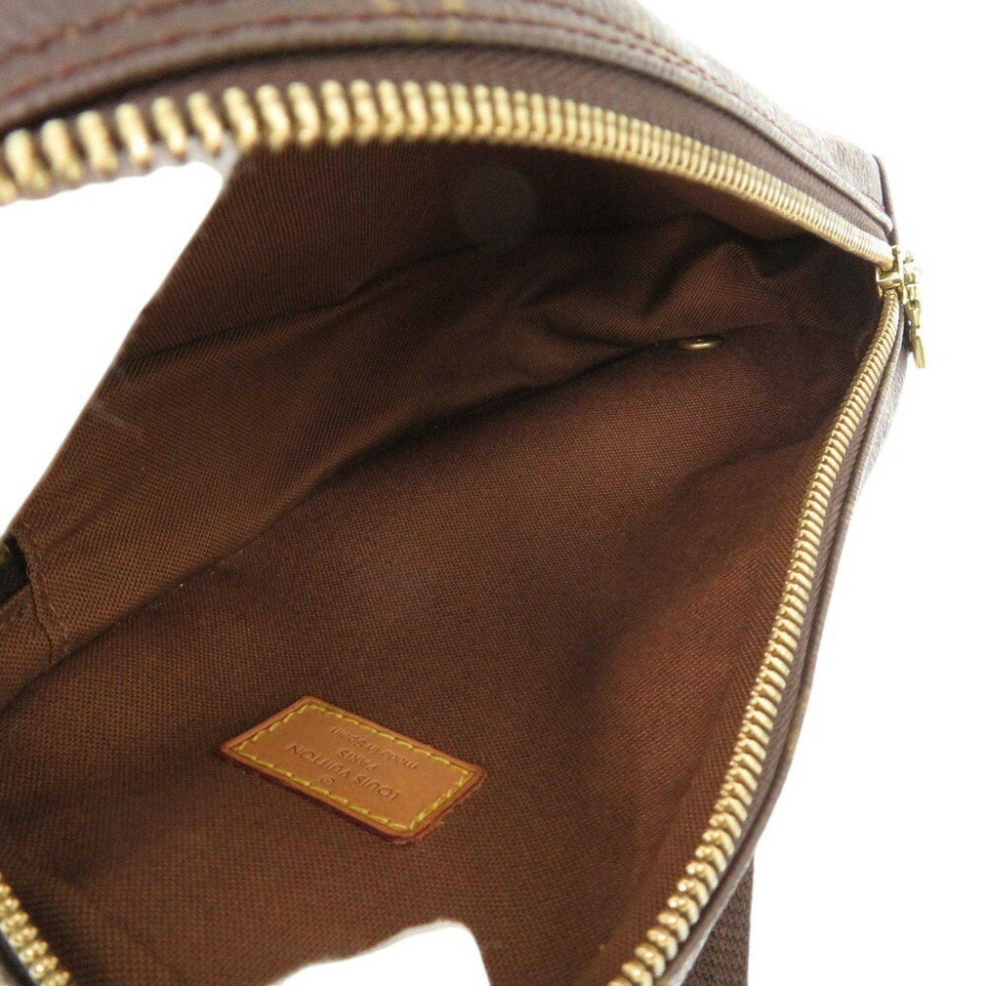 Louis Vuitton Brown Monogram Pochette Sling Bag (Pre-Owned)