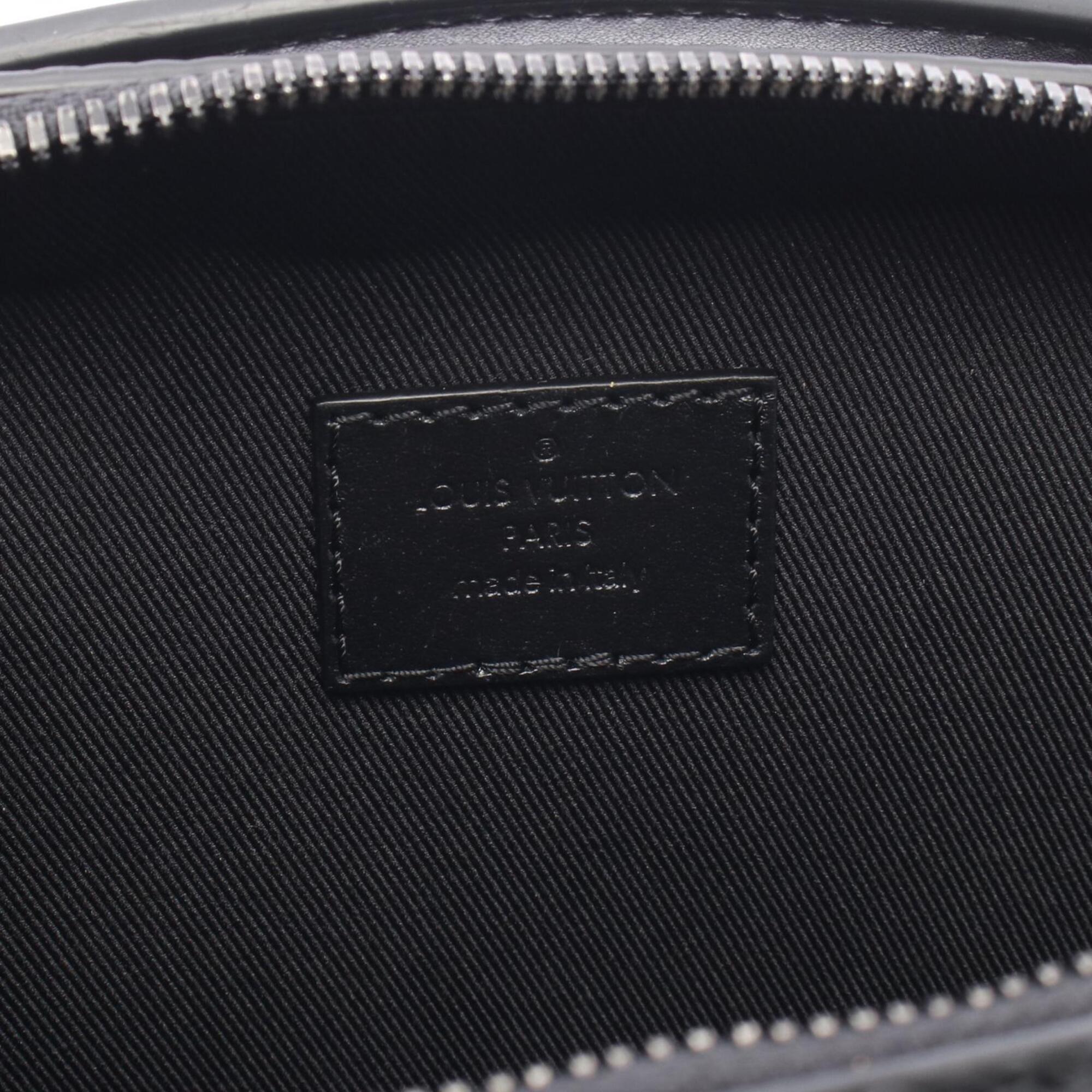 Louis Vuitton Black Noir Monogram Leather Handbag Shoulder Bag (Pre-Owned)
