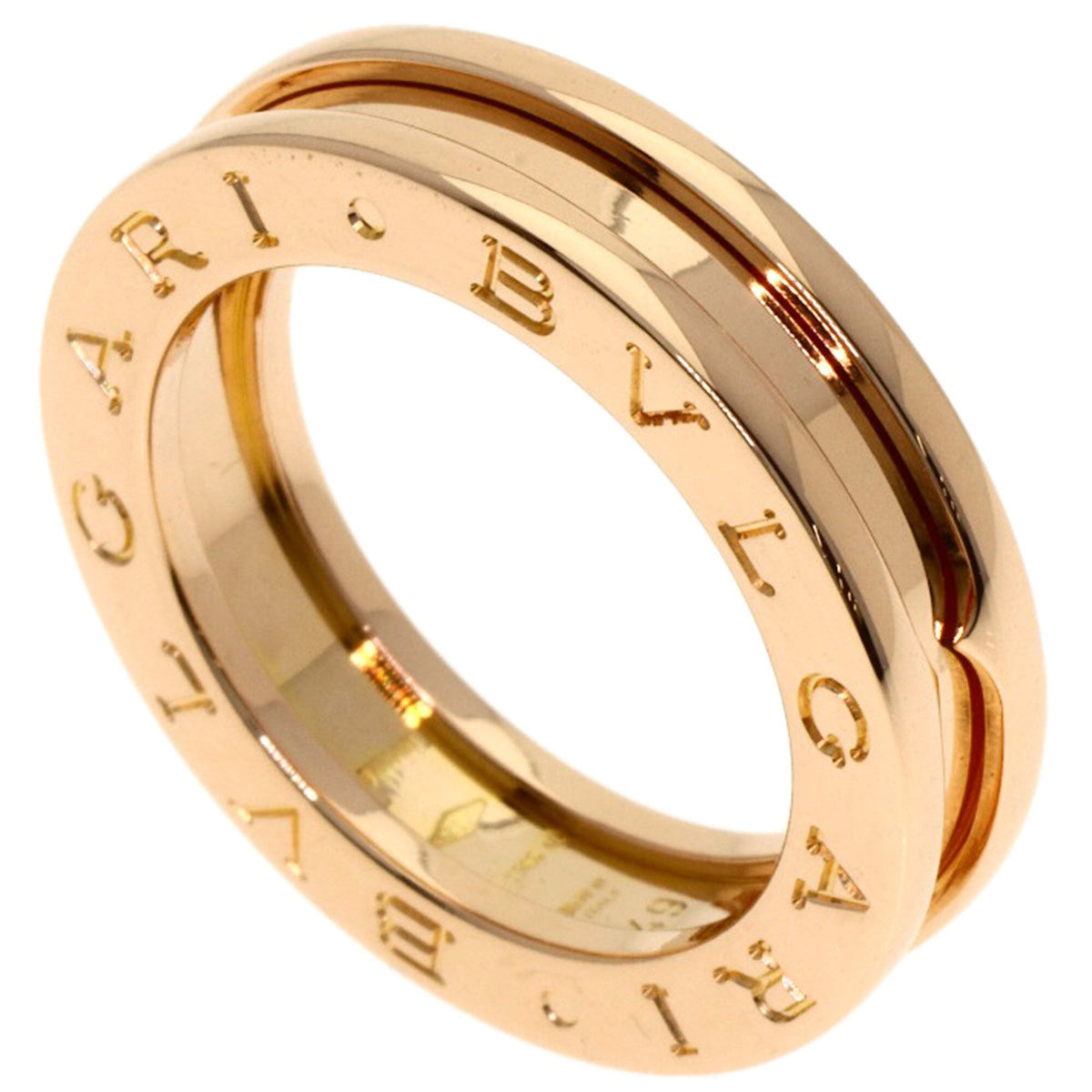 Bvlgari Pink Gold Pink Gold (18K) Band Ring (Pre-Owned)