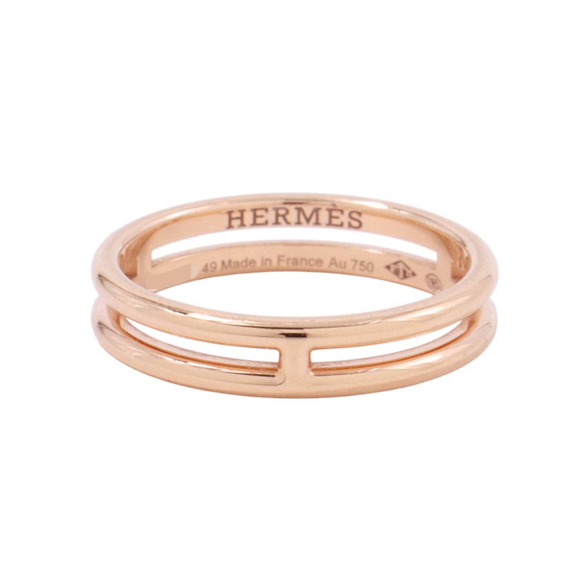 Hermes Pink Gold (18K) Wedding Ring (Pre-Owned)