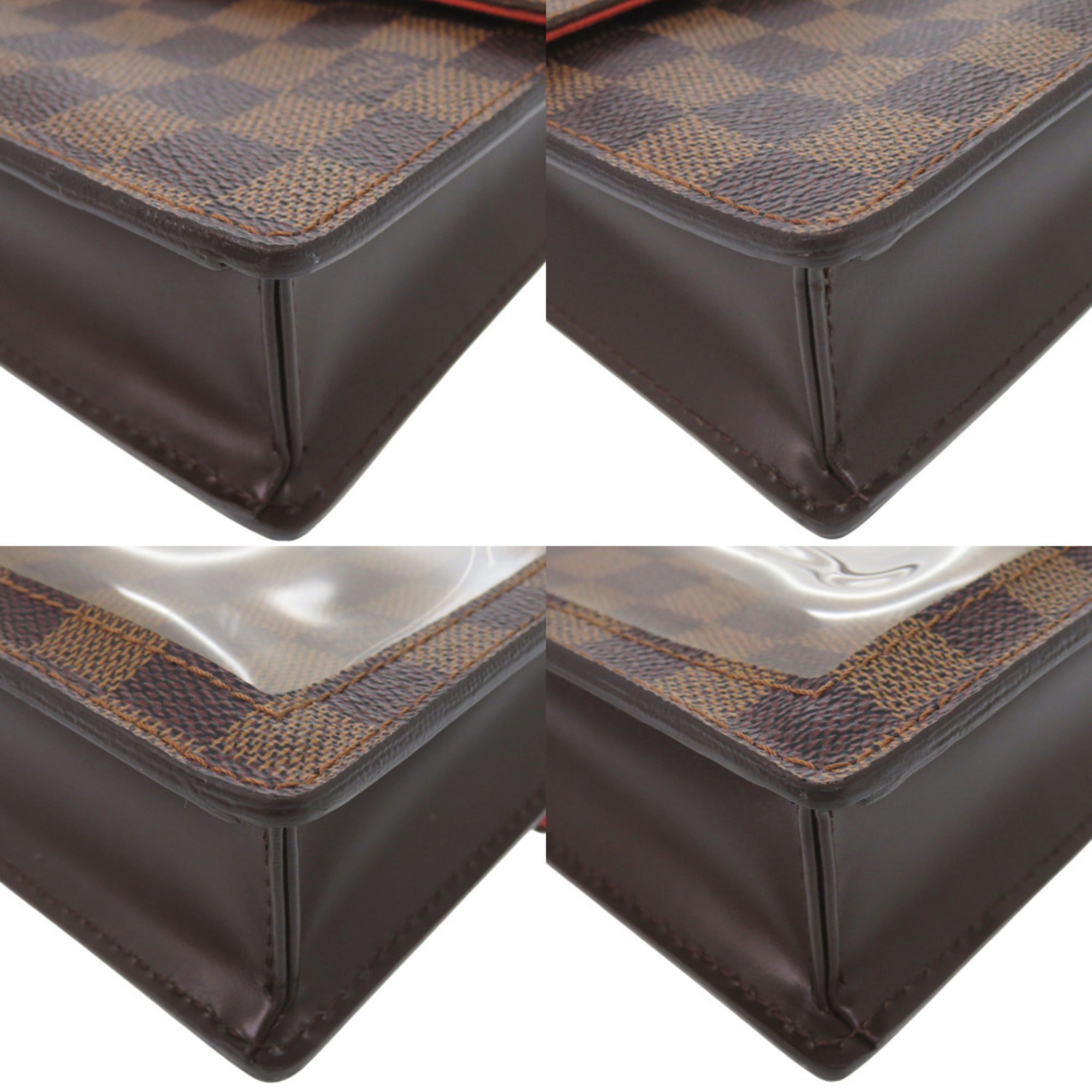 Louis Vuitton Brown Damier Canvas Shoulder Bag (Pre-Owned)