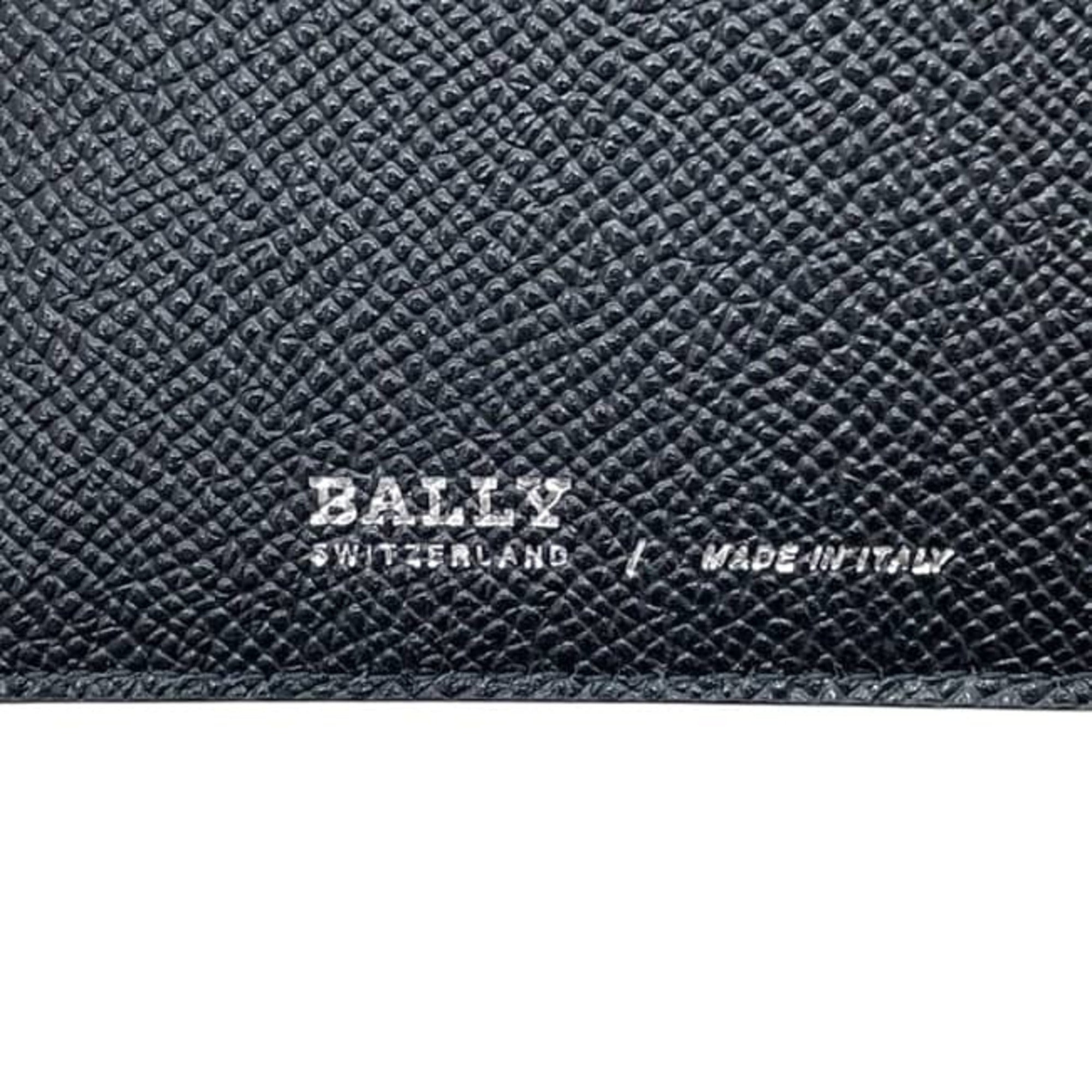 Bally Black Leather Wallet (Bi-Fold) (Pre-Owned)