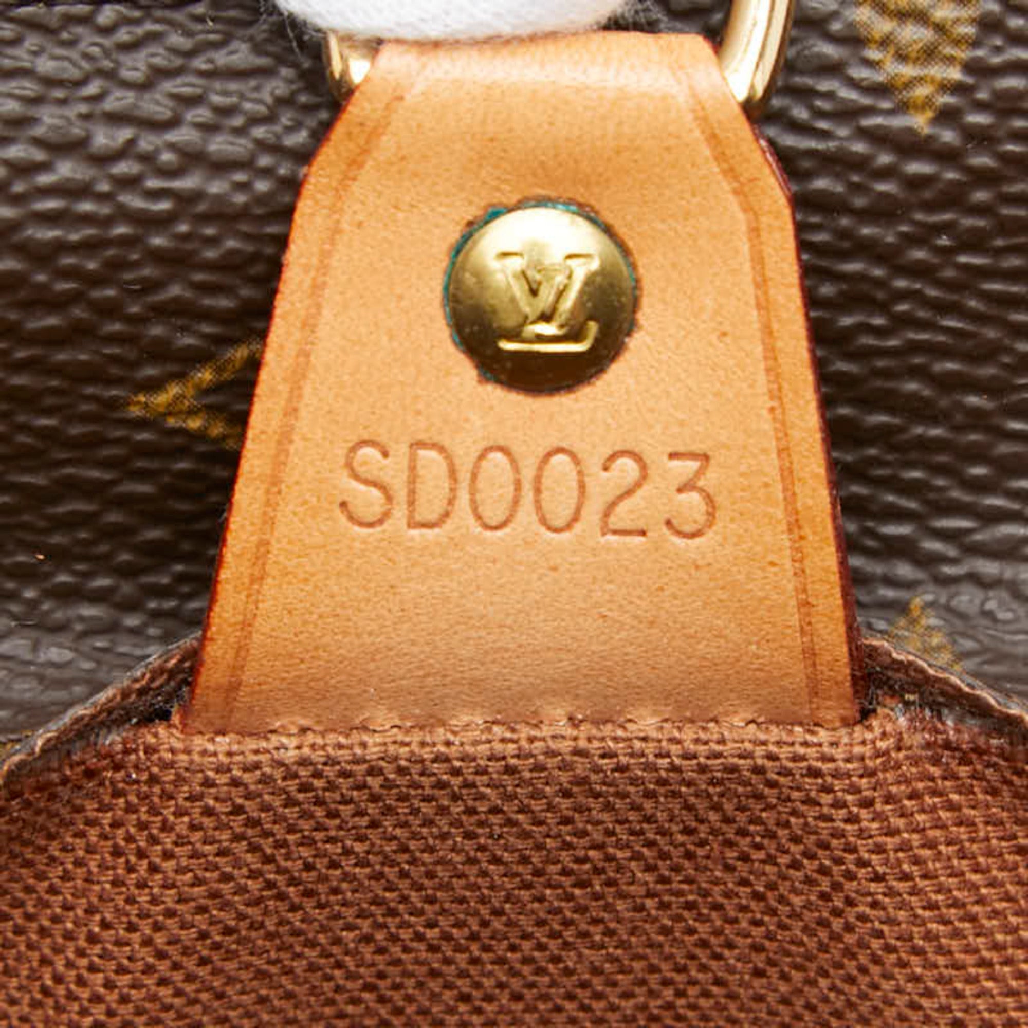 Louis Vuitton Brown Pvc Leather Tote Bag (Pre-Owned)