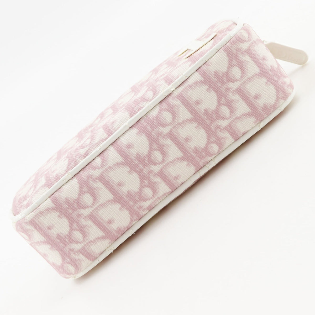 Christian Dior Trotter Pink Nylon Canvas Pouch (Pre-Owned)