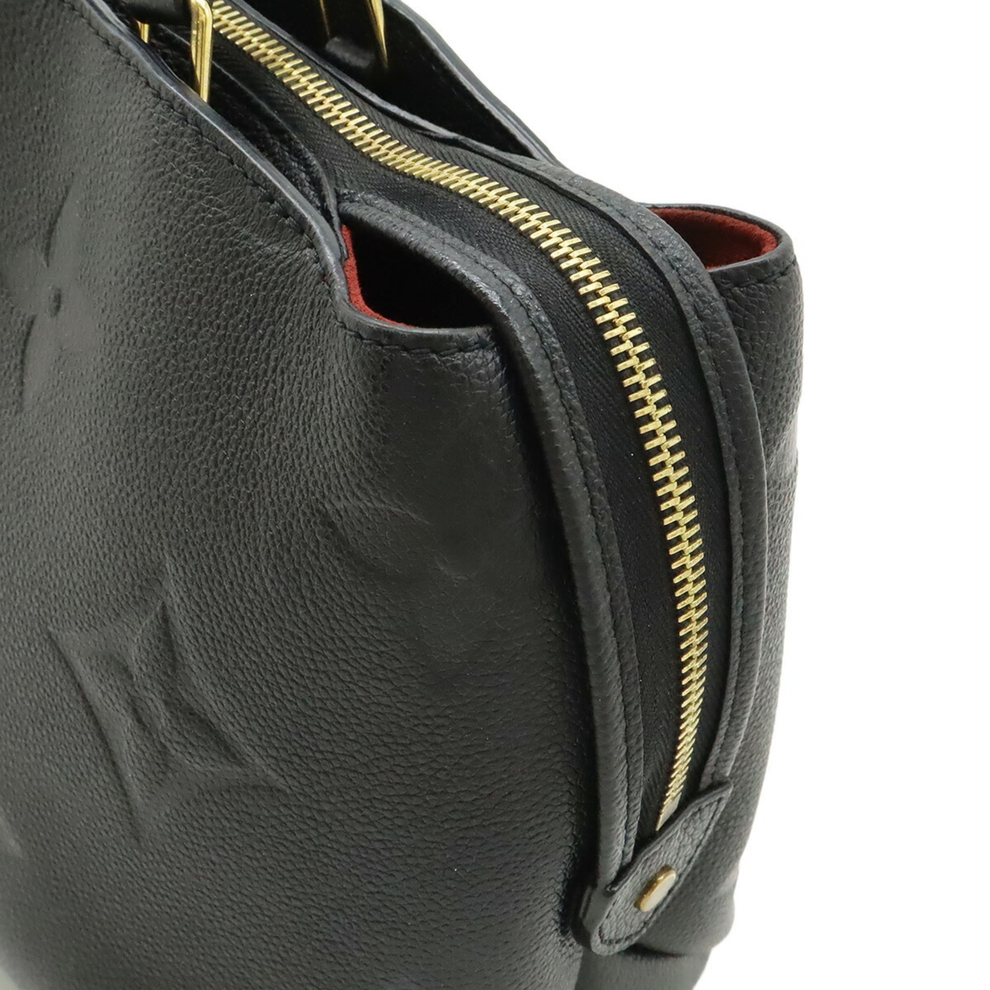 Louis Vuitton Black Noir Monogram Empreinte Handbag (Pre-Owned)