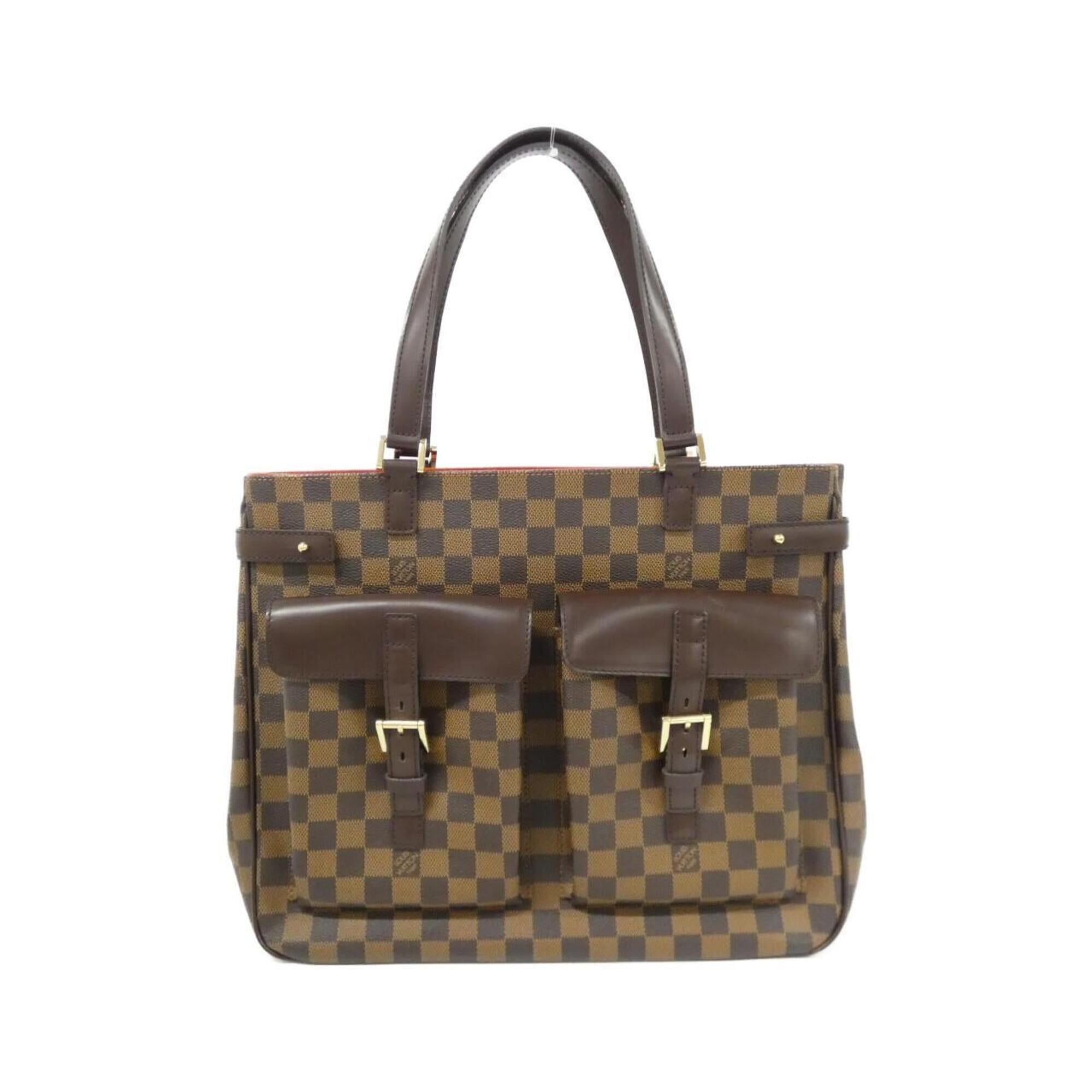 Louis Vuitton Brown Coated Canvas Handbag (Pre-Owned)