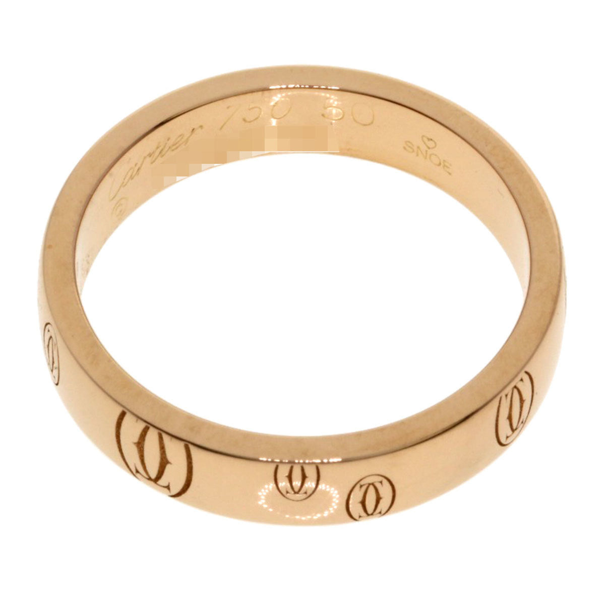 Cartier Happy Birthday Pink Gold (18K) Band Ring (Pre-Owned)