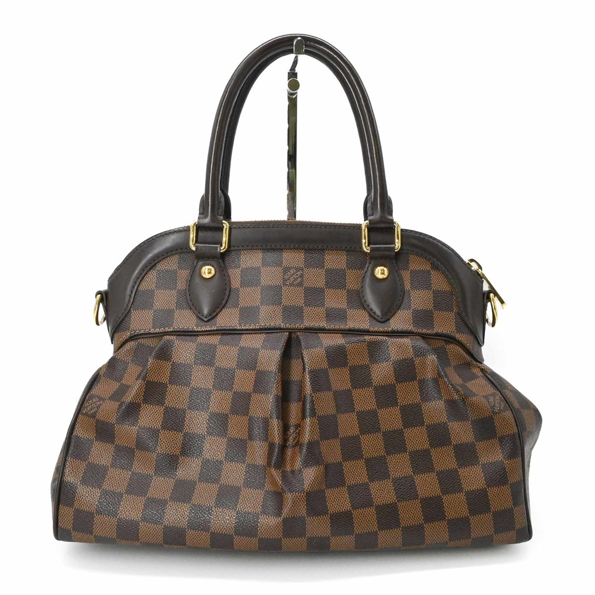 Louis Vuitton Brown Damier Canvas Handbag Shoulder Bag (Pre-Owned)