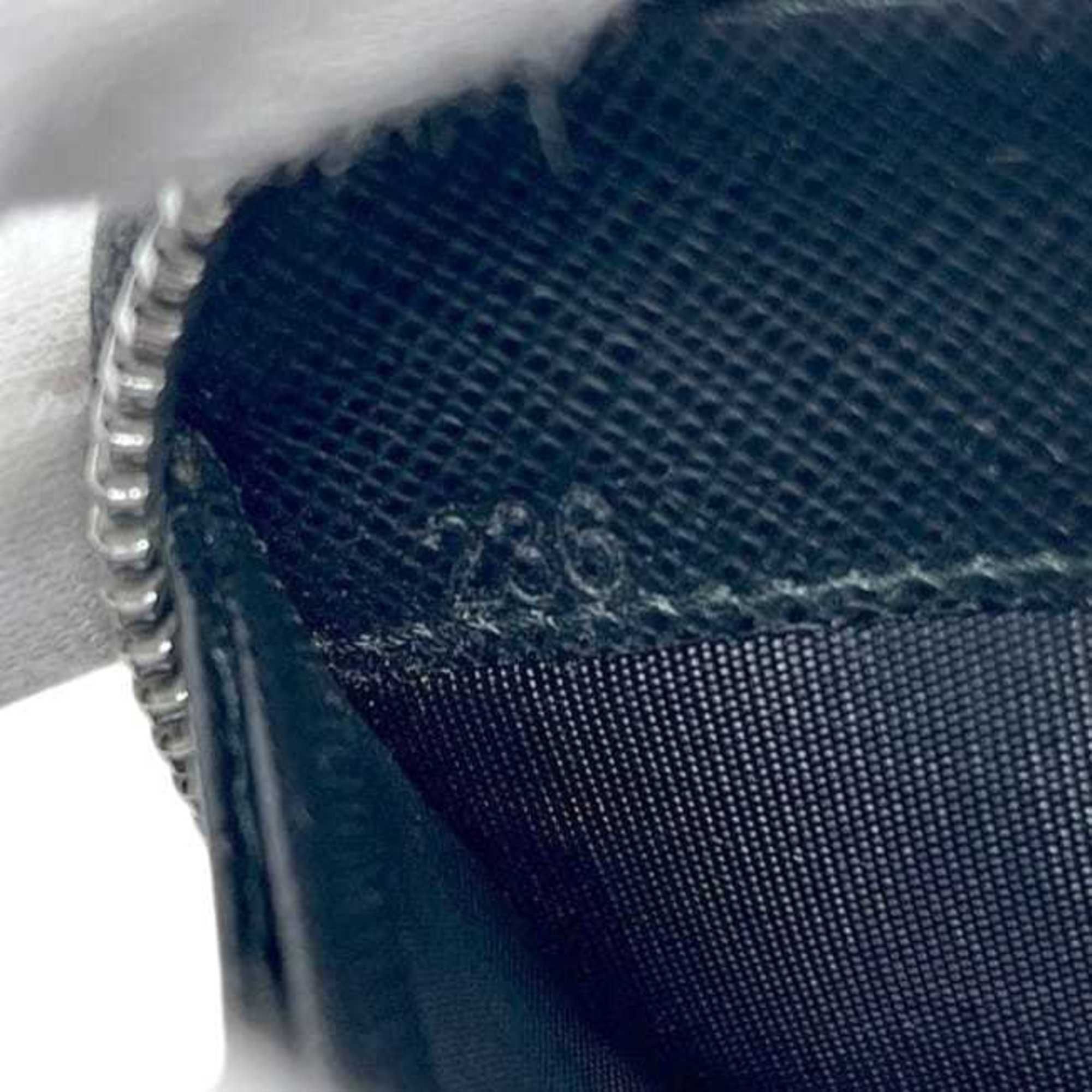 Prada Black Nero Saffiano Long Wallet (Bi-Fold) (Pre-Owned)