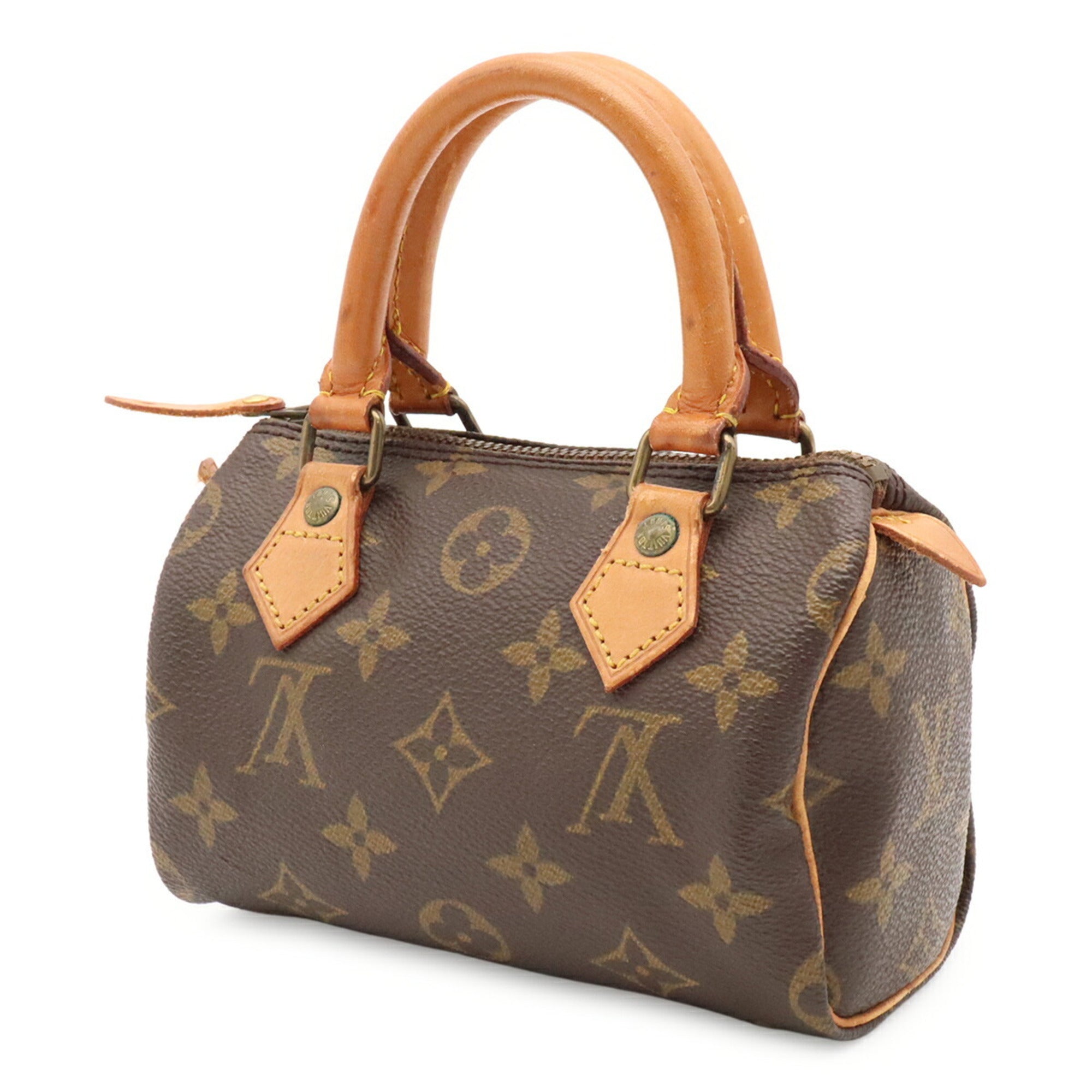 Louis Vuitton Brown Monogram Pvc Handbag Pouch (Pre-Owned)