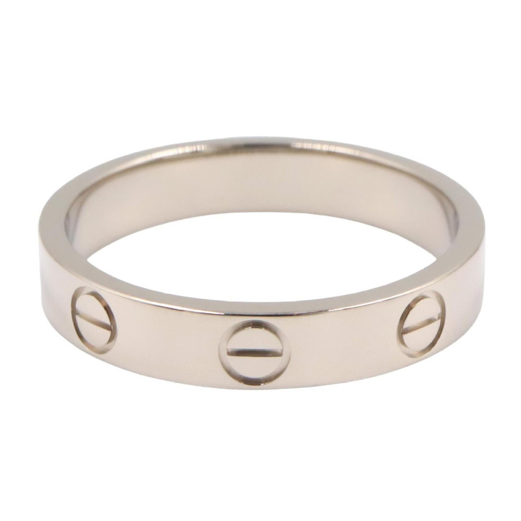 Cartier Silver White Gold (18K) Band Ring (Pre-Owned)