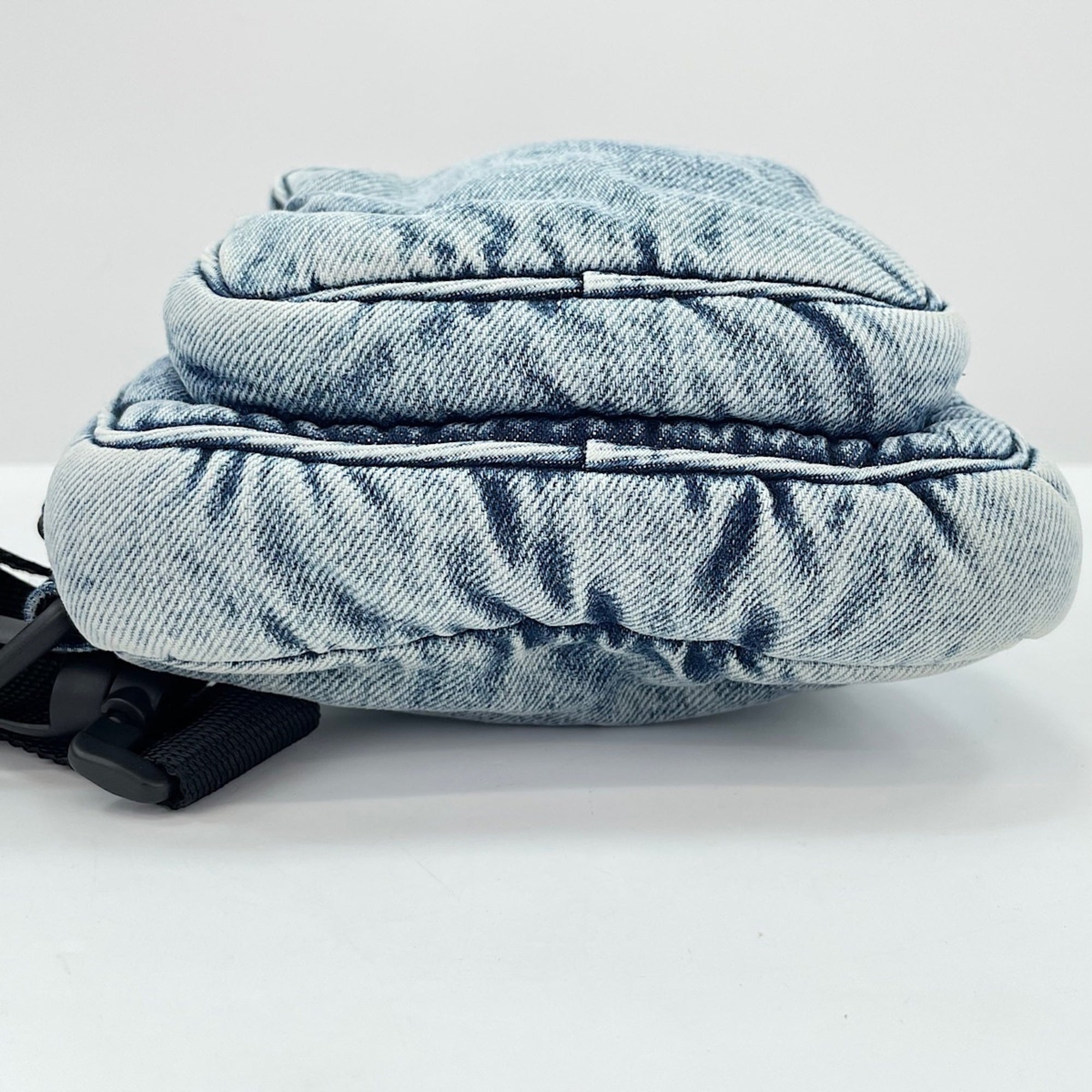 Balenciaga Blue Denim Shoulder Bag (Pre-Owned)