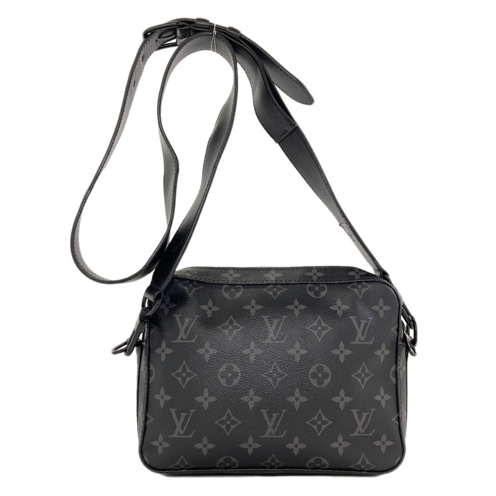 Louis Vuitton Black Monogram Eclipse Shoulder Bag (Pre-Owned)