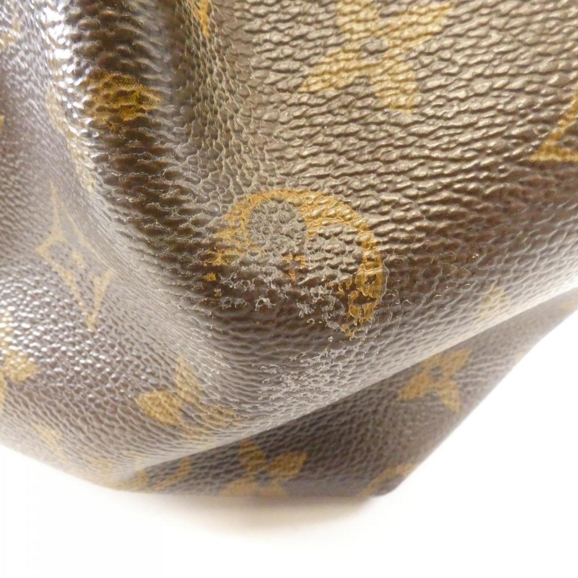Louis Vuitton Brown Coated Canvas Handbag (Pre-Owned)