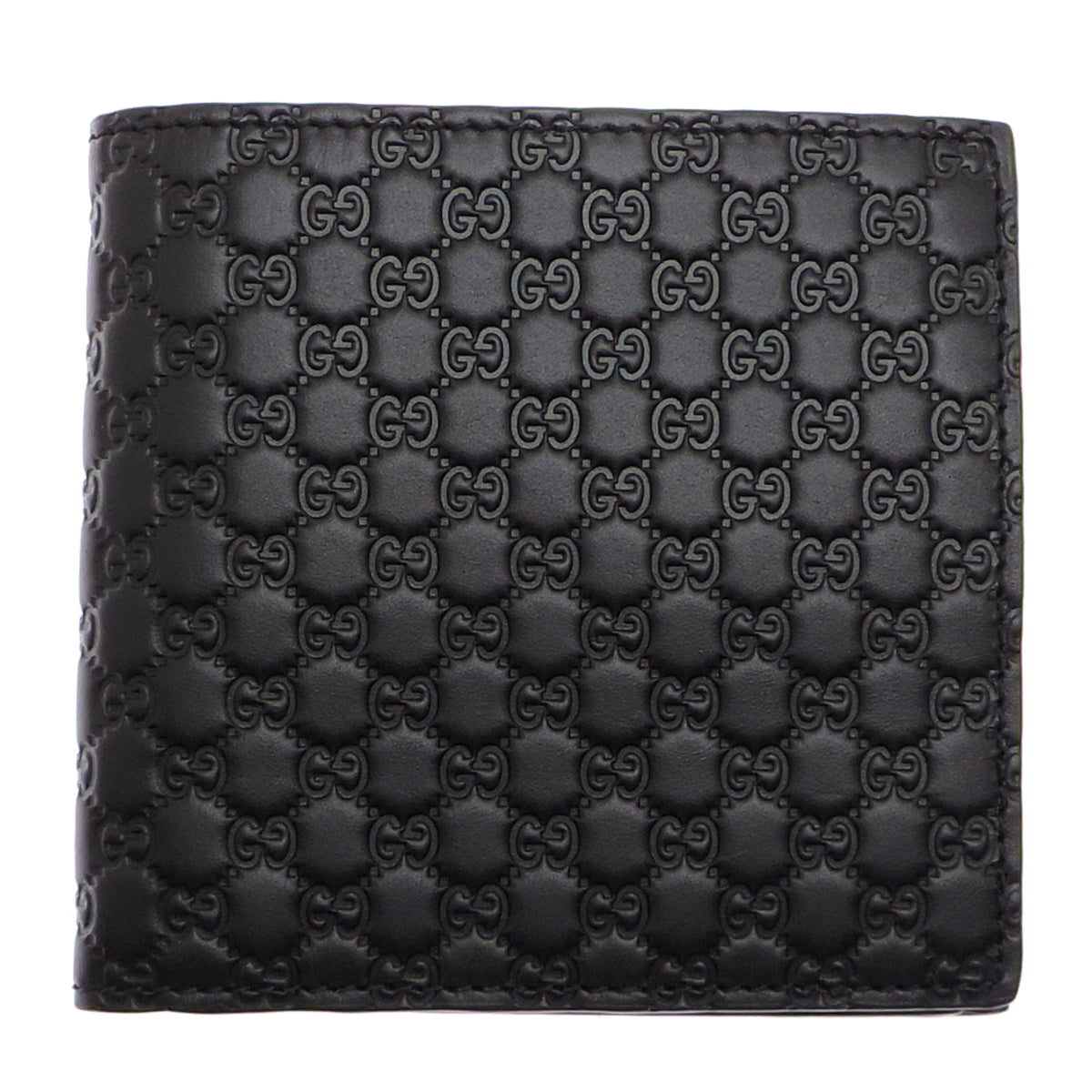 Gucci Black Leather Wallet (Bi-Fold) (Pre-Owned)