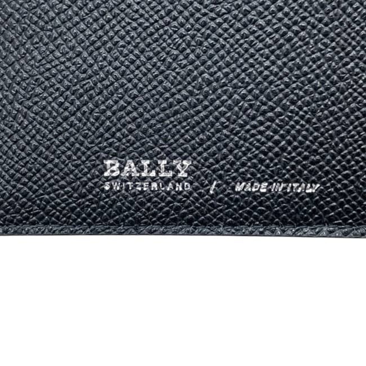 Bally Black Leather Wallet (Bi-Fold) (Pre-Owned)