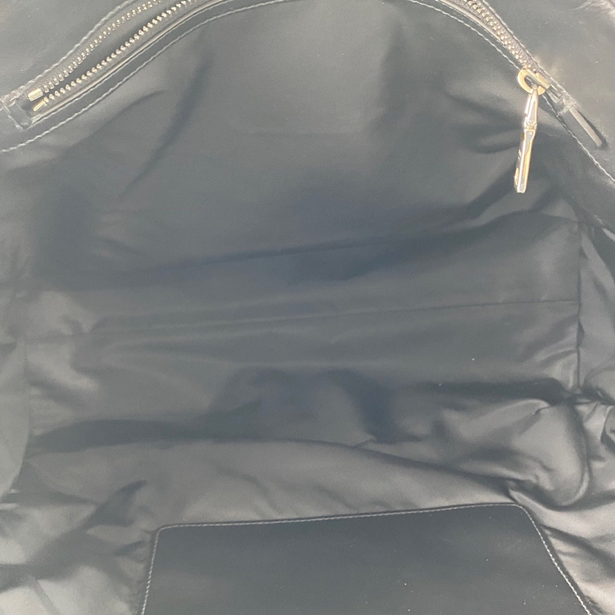 Prada Black Nylon Tote Bag (Pre-Owned)