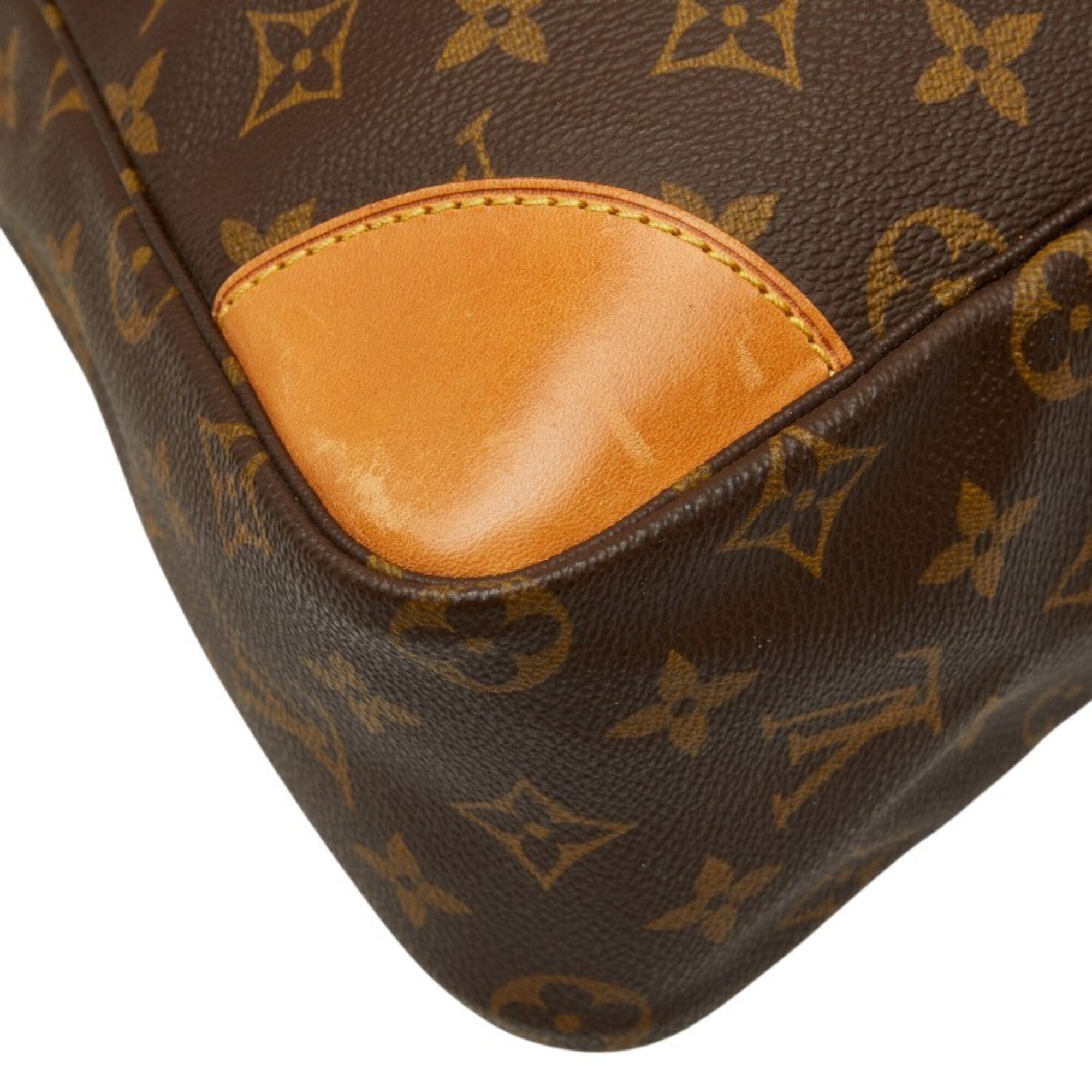 Louis Vuitton Brown Pvc Leather Shoulder Bag (Pre-Owned)