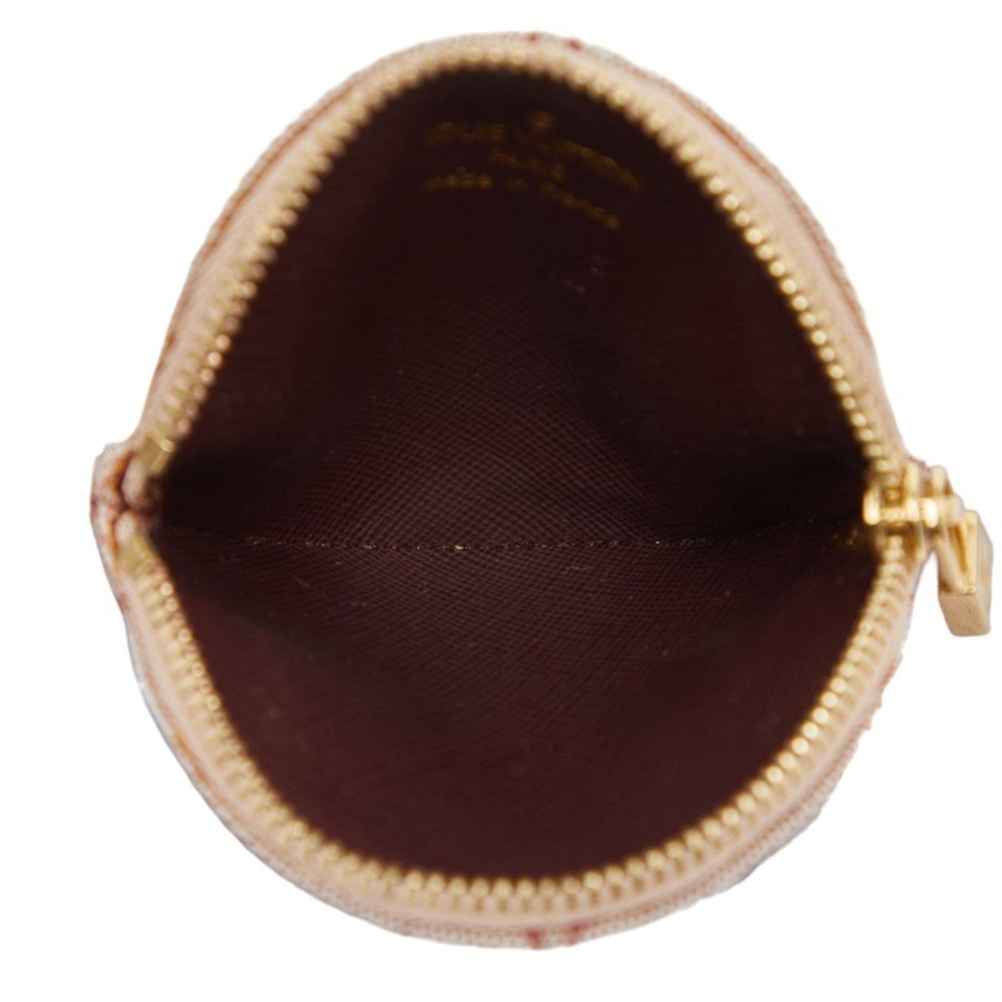 Louis Vuitton Cerise Red Color Canvas Leather Coin Purse/Coin Case (Pre-Owned)