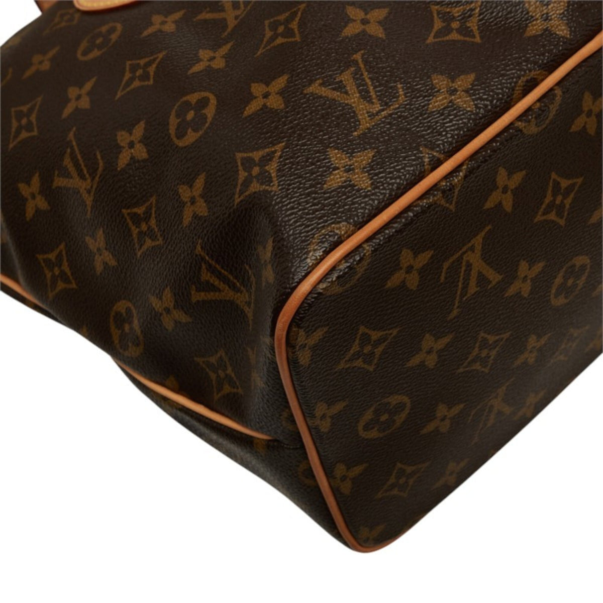 Louis Vuitton Monogram Brown Pvc Leather Handbag Shoulder Bag (Pre-Owned)