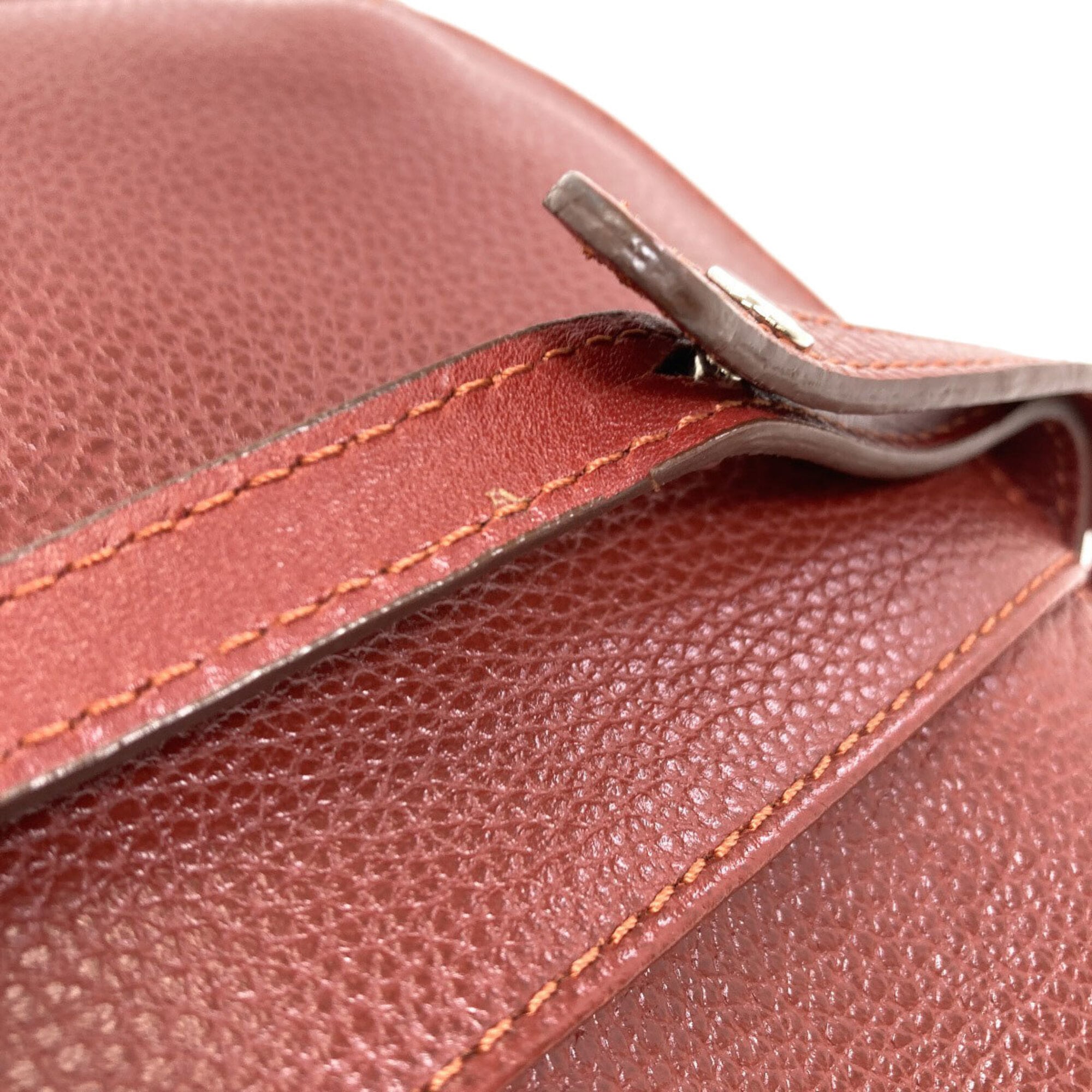 Longchamp Brown Leather Shoulder Bag (Pre-Owned)